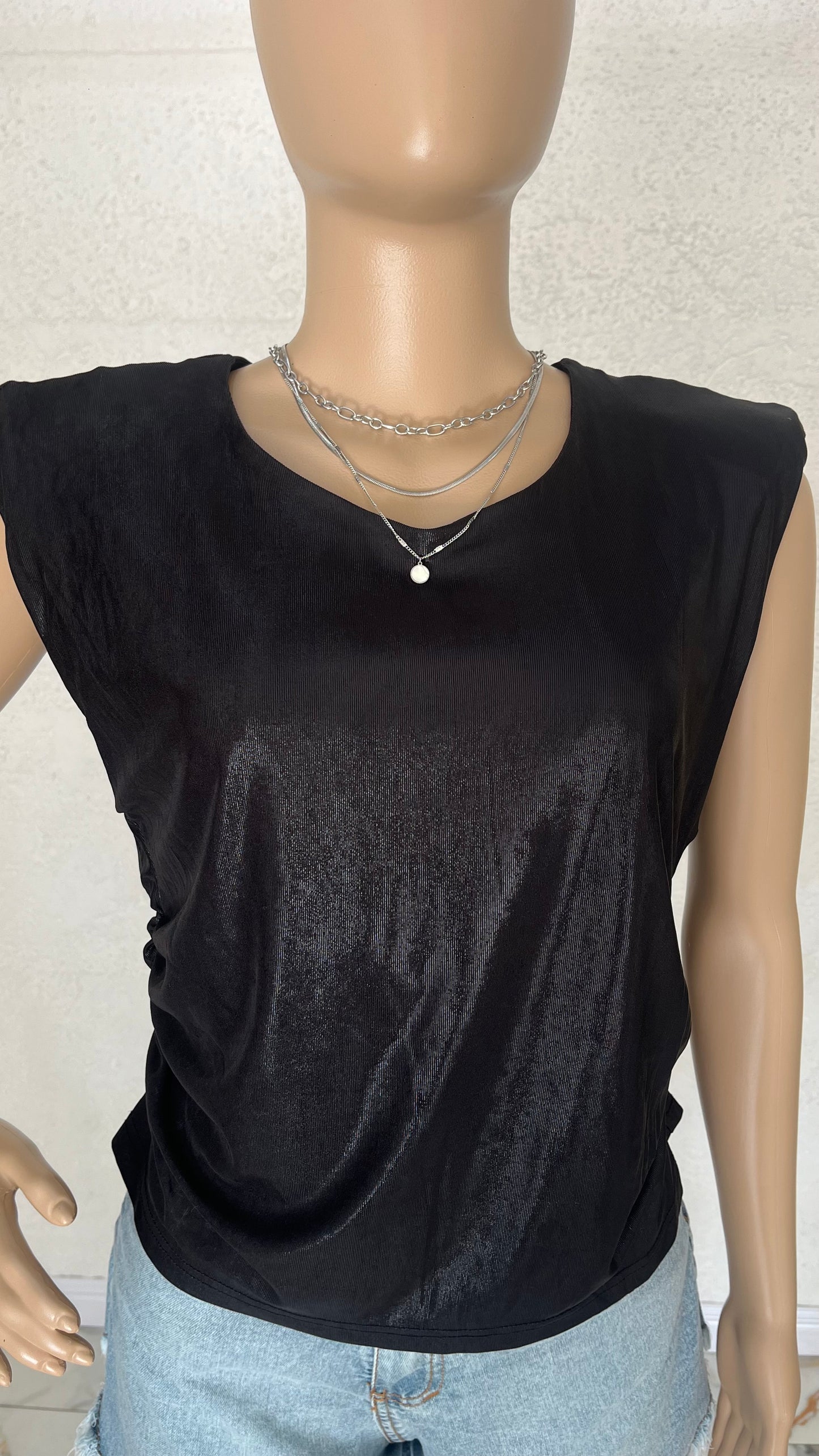 Musculosa “Black Flow”