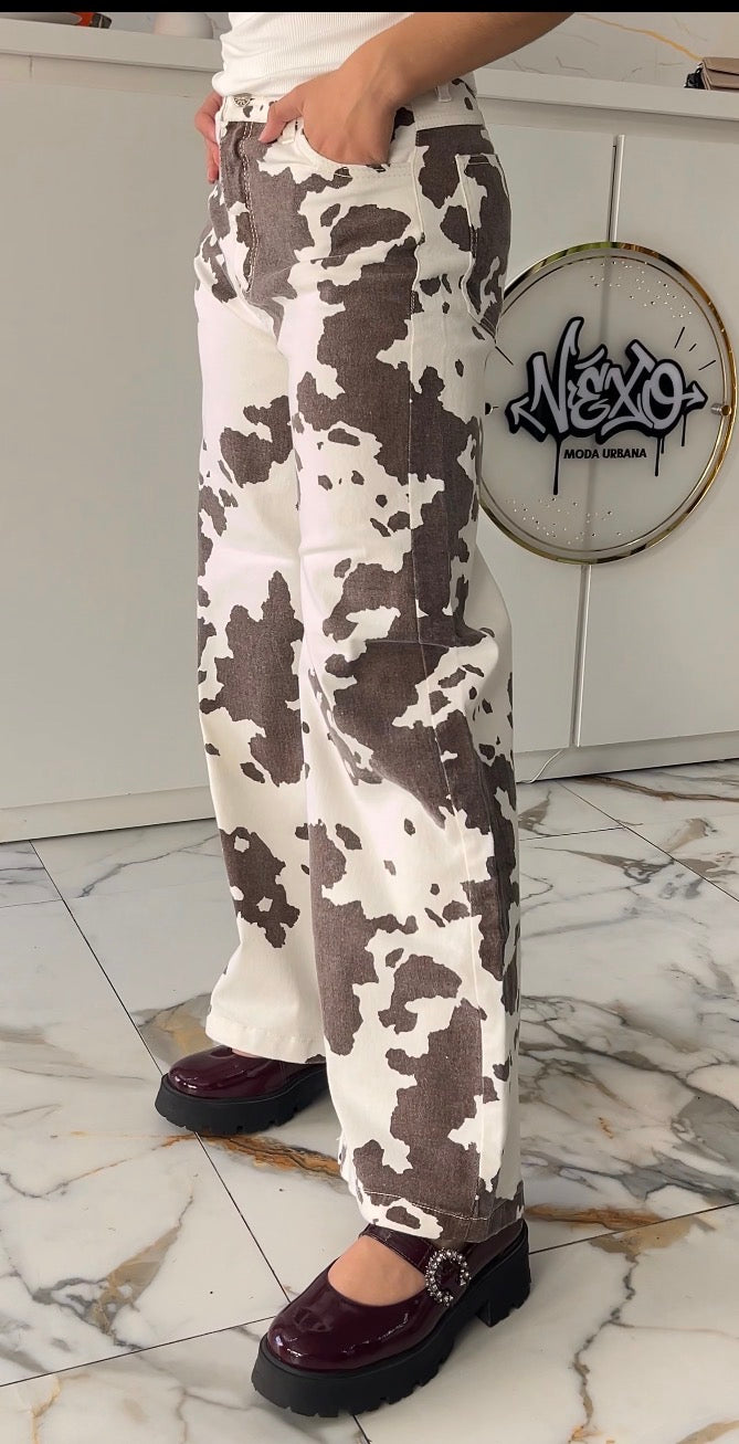 JEAN STRAIGHT STRETCH RELAX brown