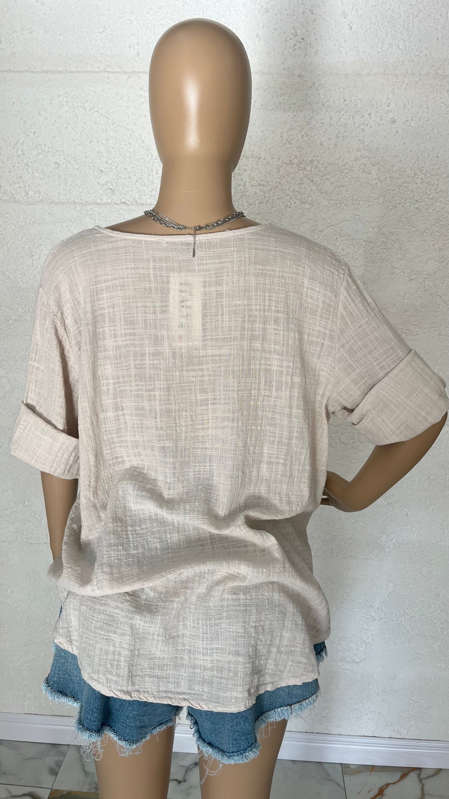 Blusa algodón Soft NATURA