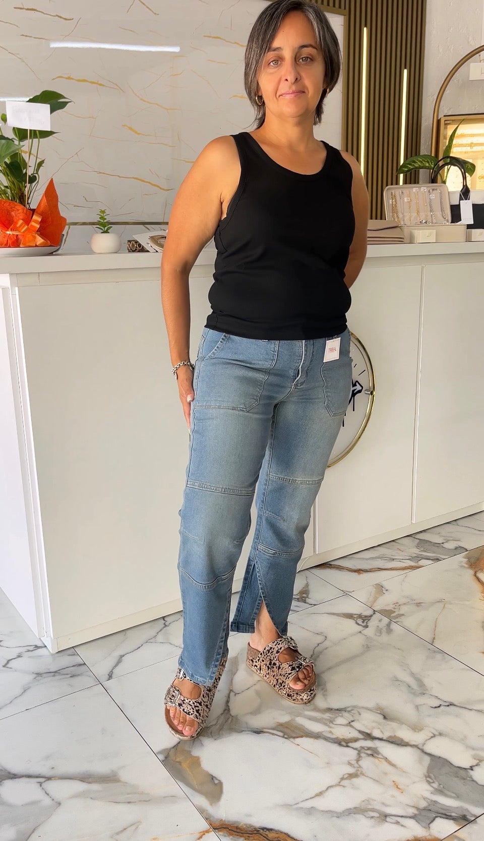 Jeans Tobillero Cut Stretch NEXO