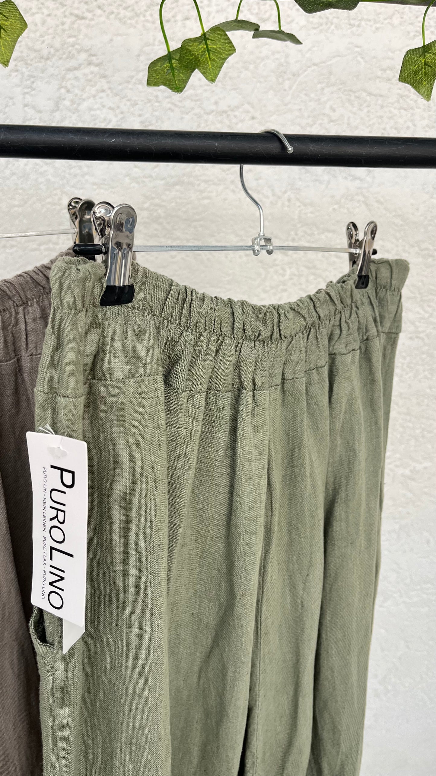 ✨ Pantalón Lino Aura Natural
