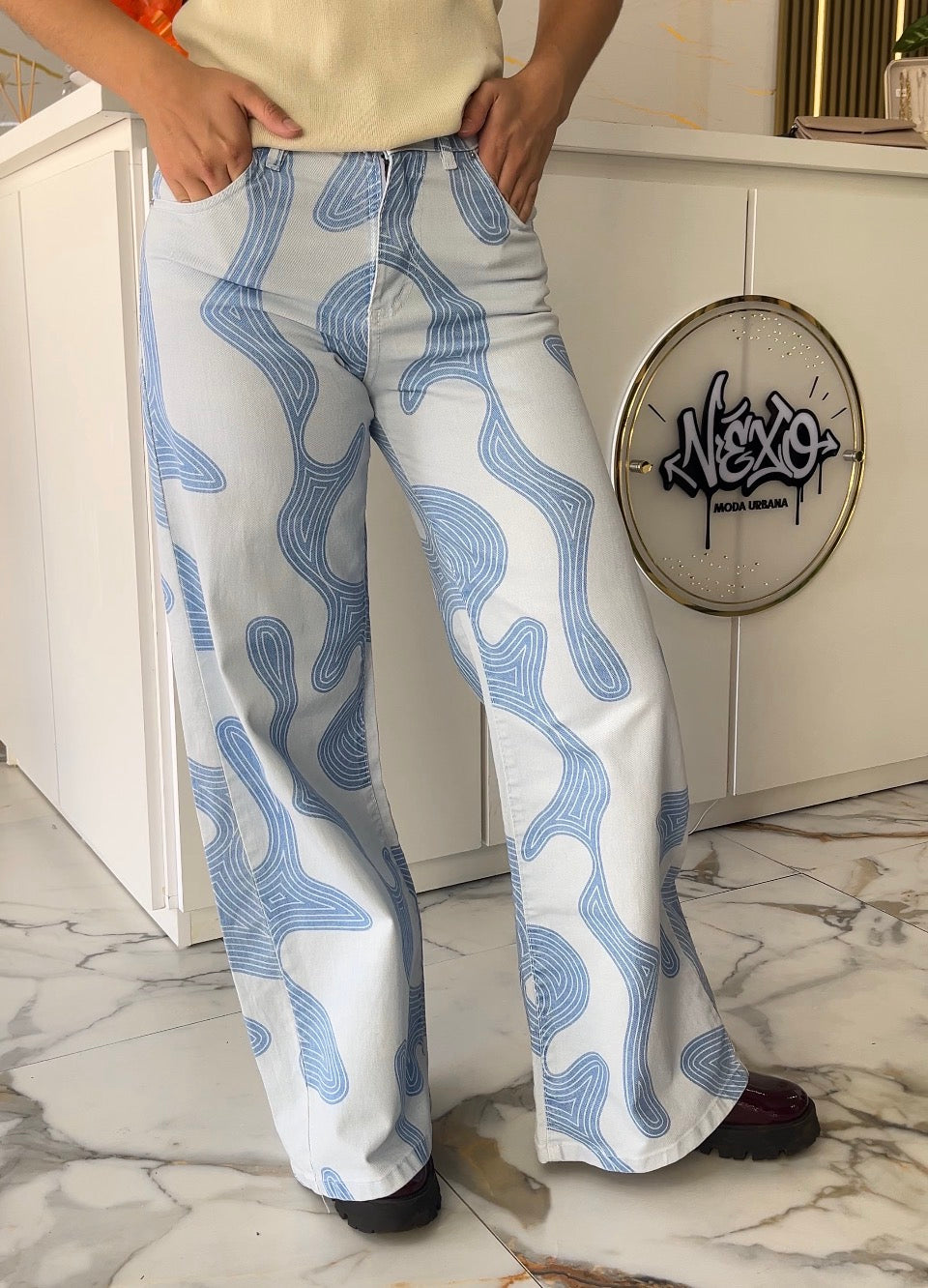 JEAN SLIM STRETCH ESSENTIAL – AZUL MEDIO