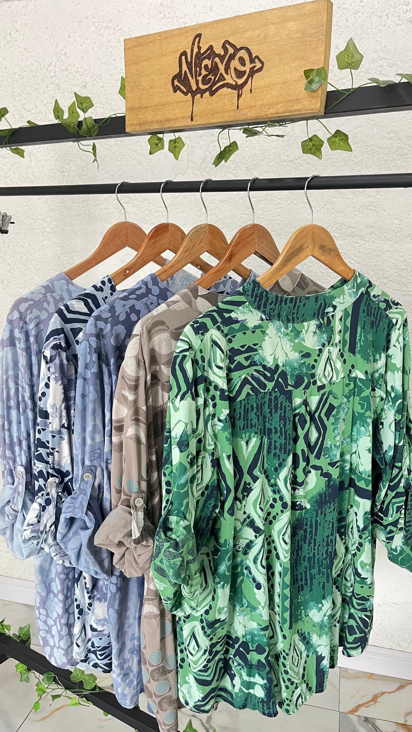 Camisa Italiana Aura Flow
