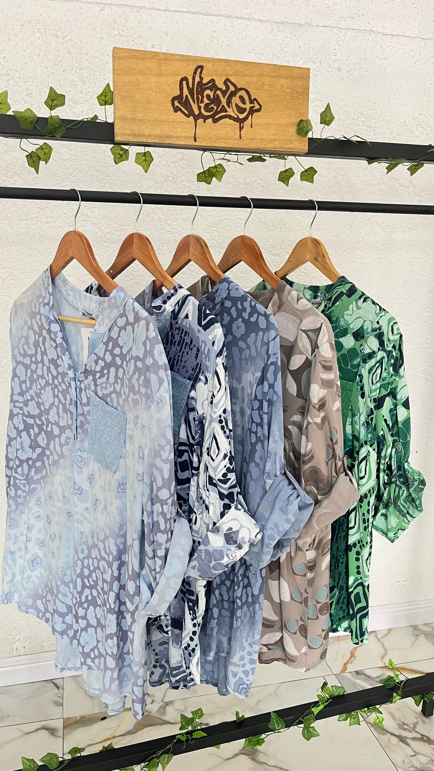 Camisa Italiana Aura Flow