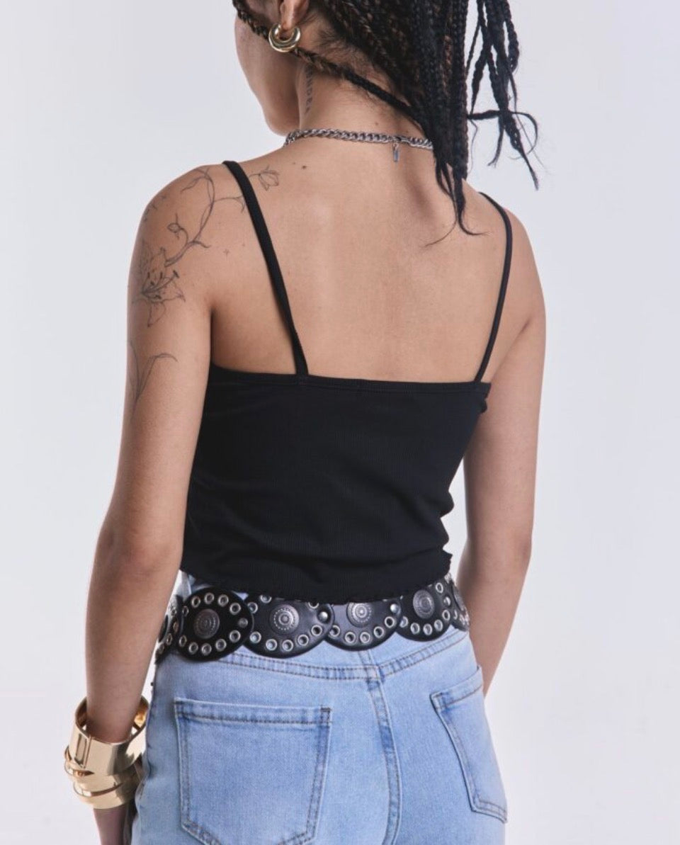 Musculosa corta en morley