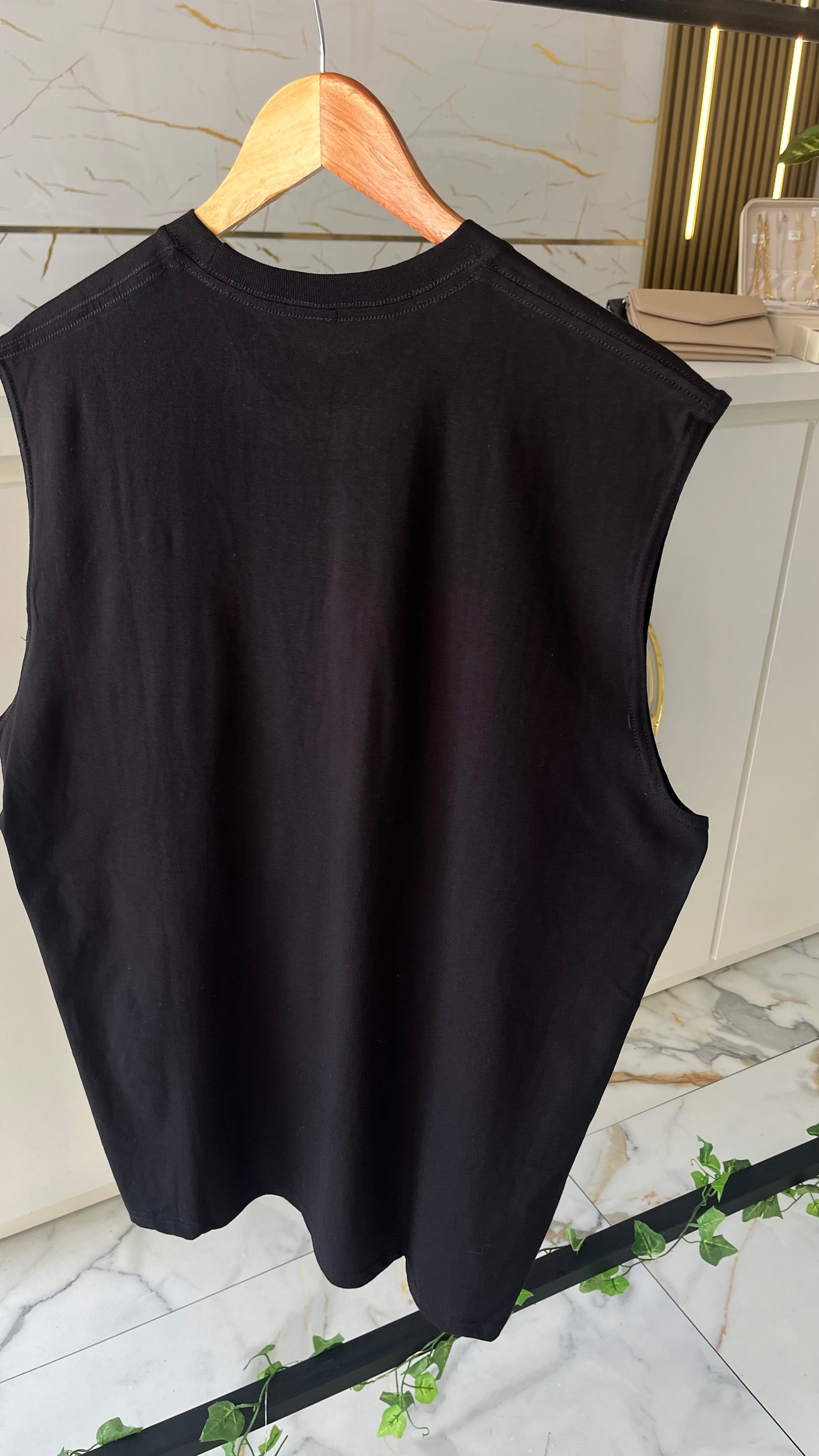 Musculosa Black Signature