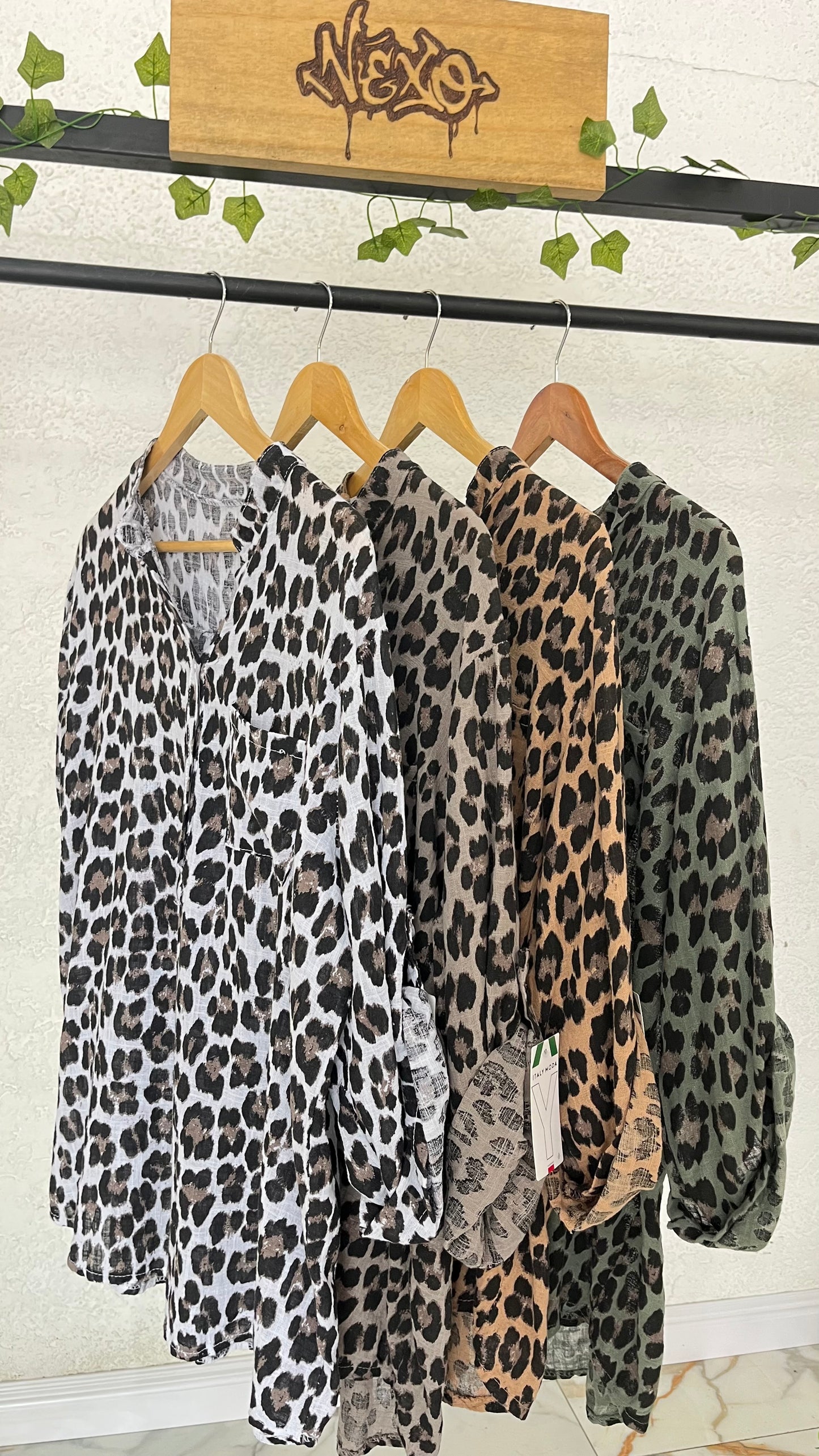 Camisa Italiana Wild Silk Cotton