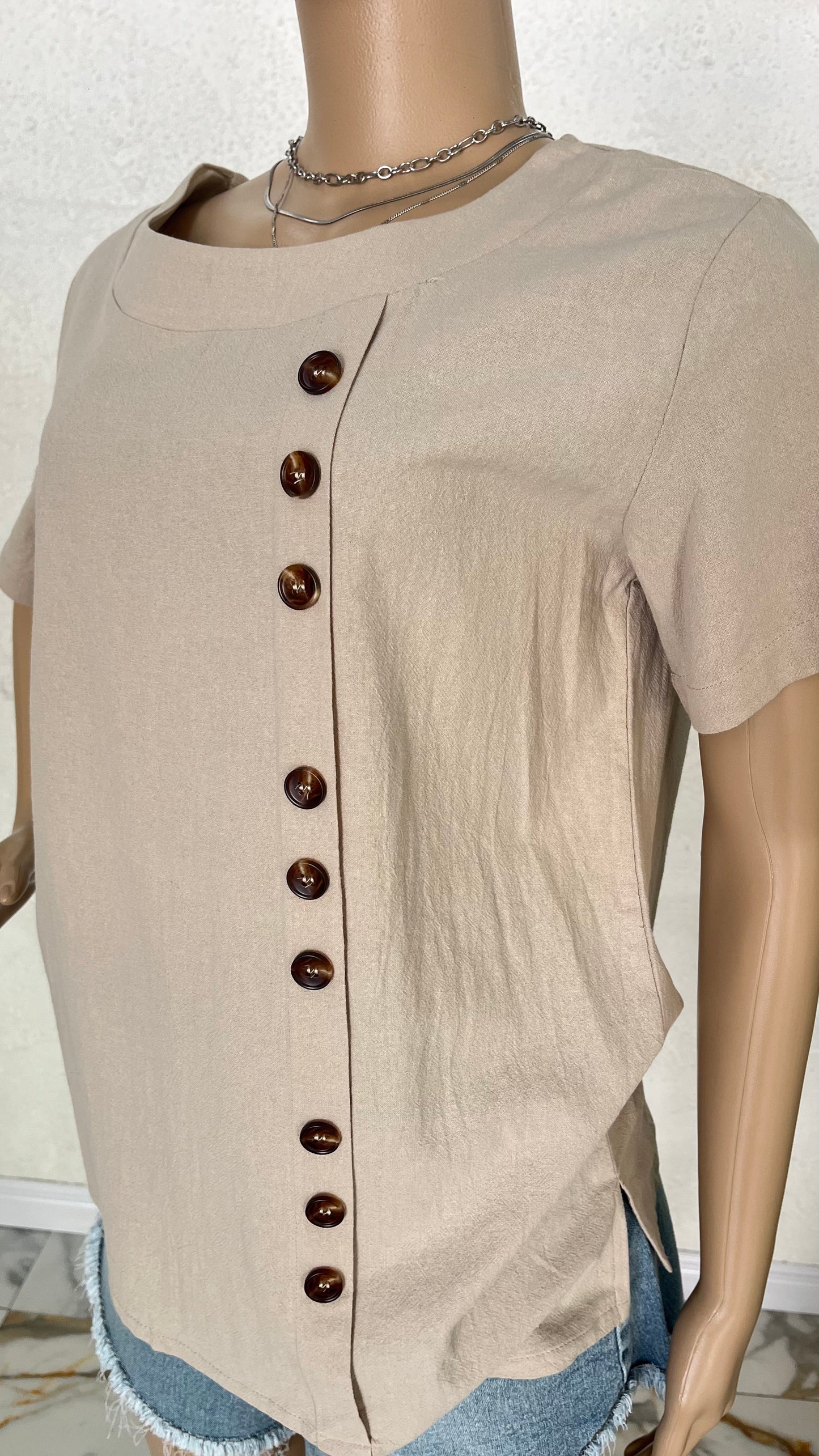 Blusa Lúmina Botón