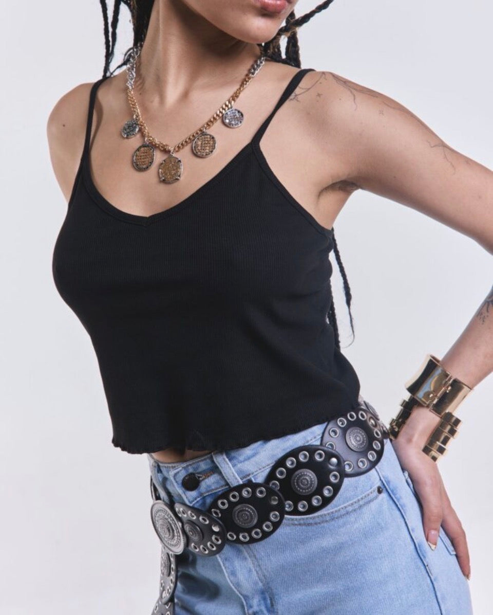 Musculosa corta en morley