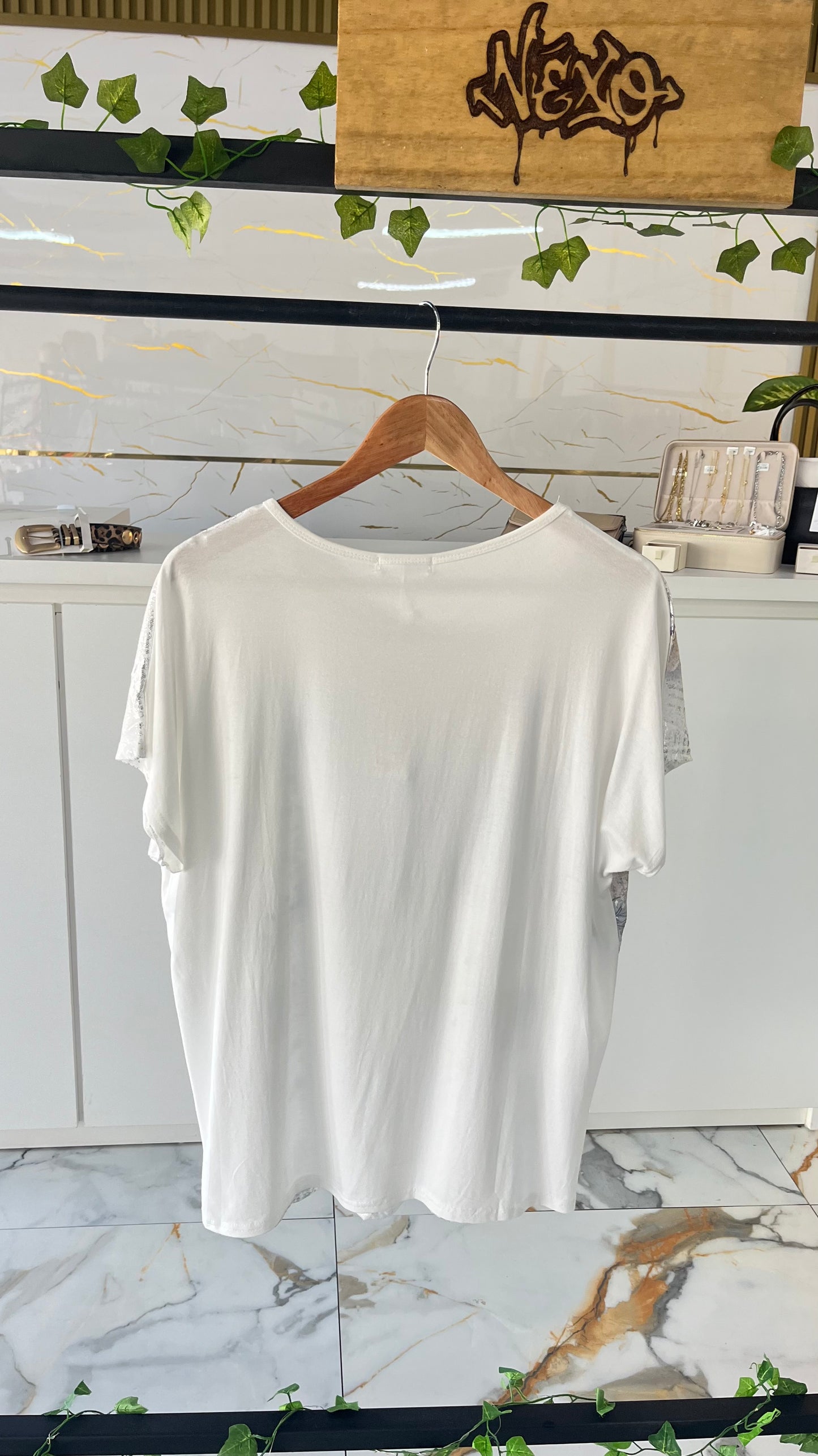 Blusa Satinada “Lumière Flow”