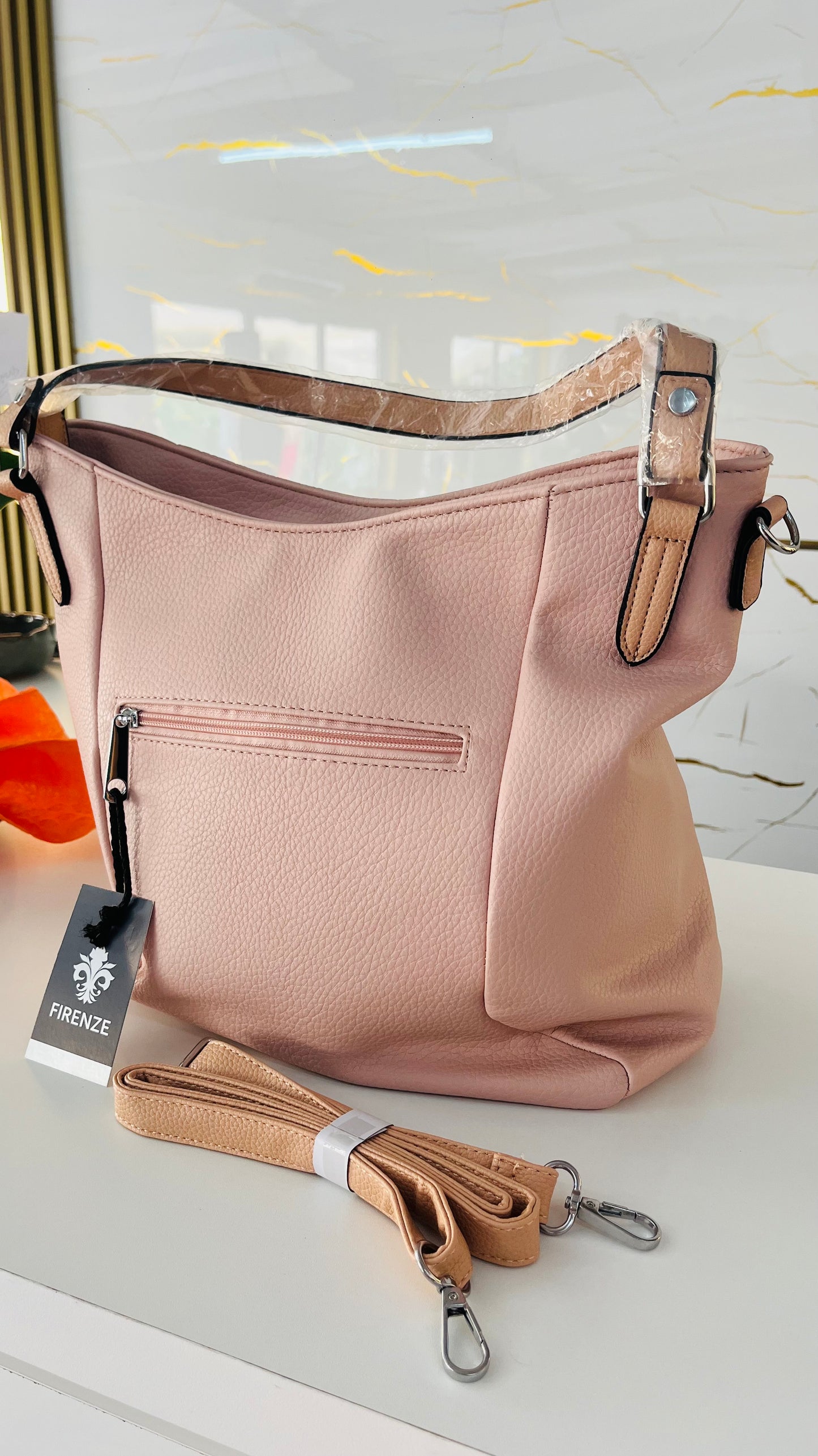 Cartera “ Rosa Nube”