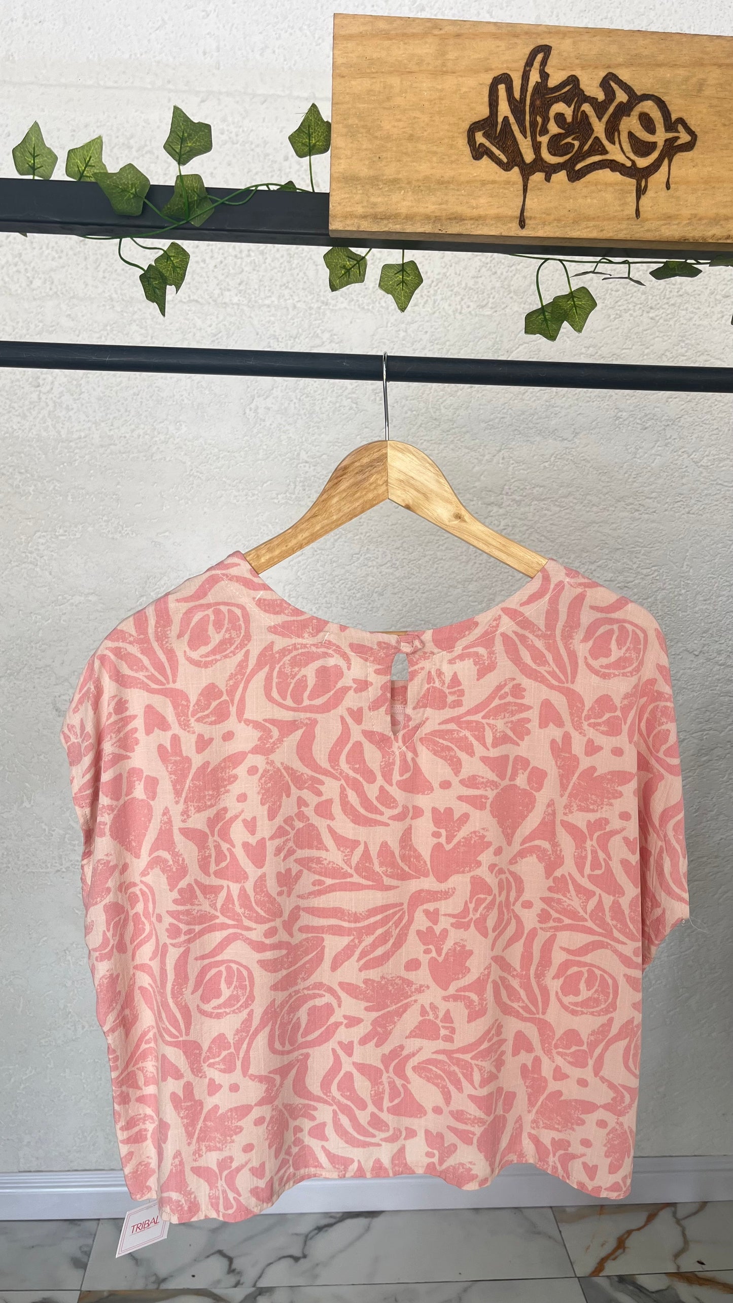 🌿 Blusa Brisa Botánica – Edición Dual