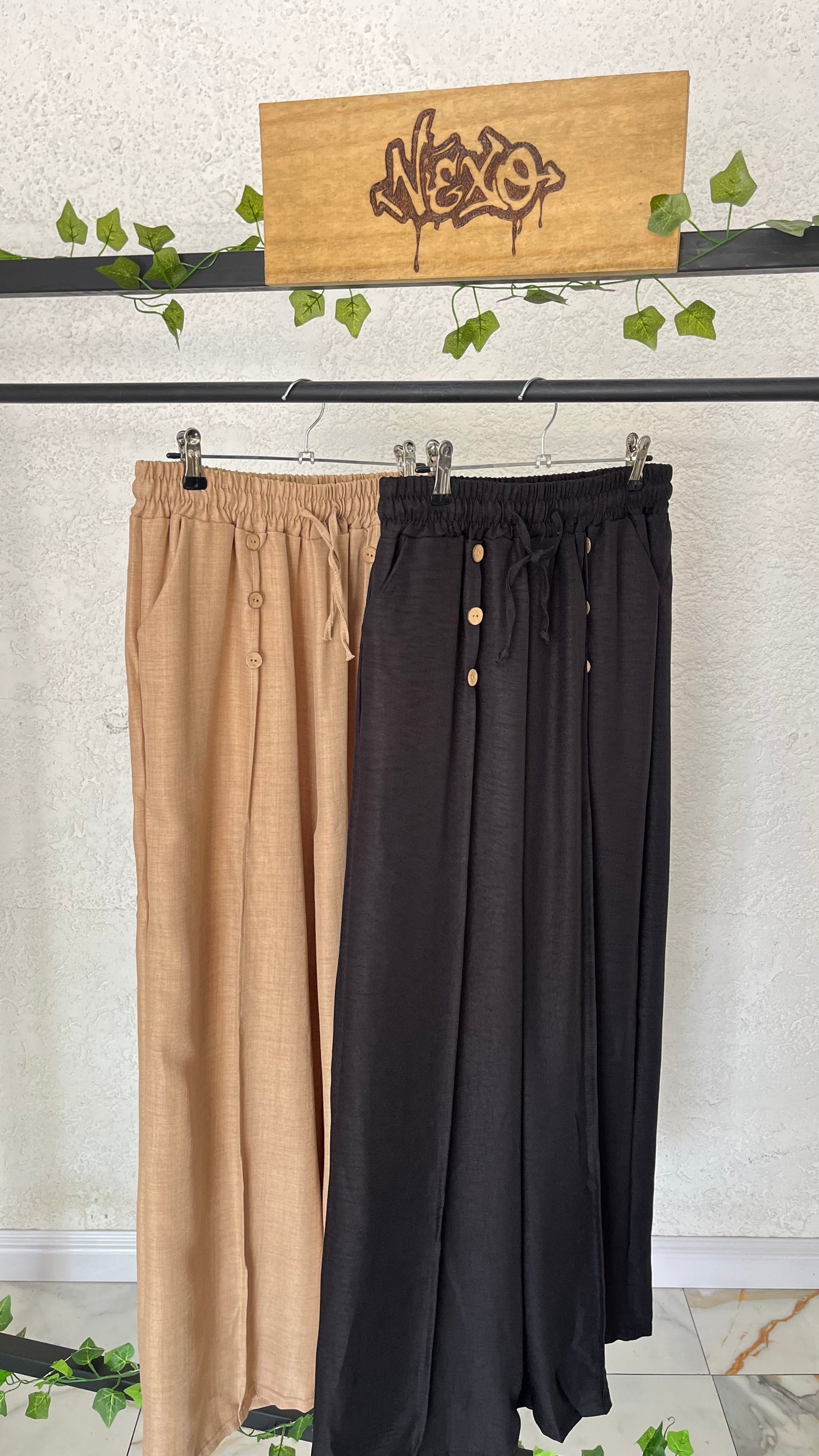 Pantalón “Éter” – Básico elevado