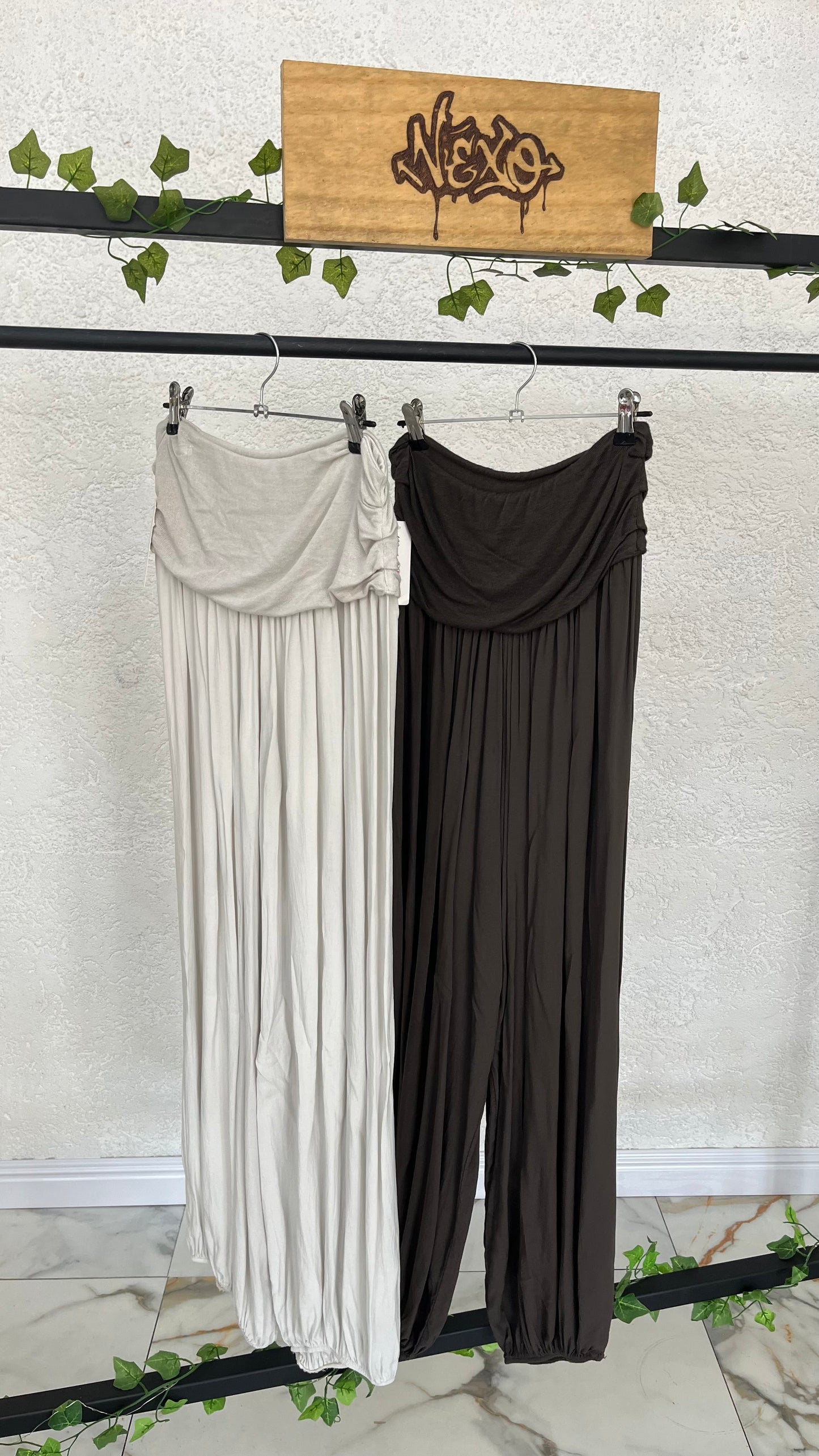 🤍🤎 Pantalón Seda Brisa