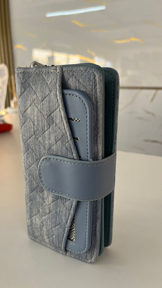 Monedero Firenze “Azzurra Quilted”