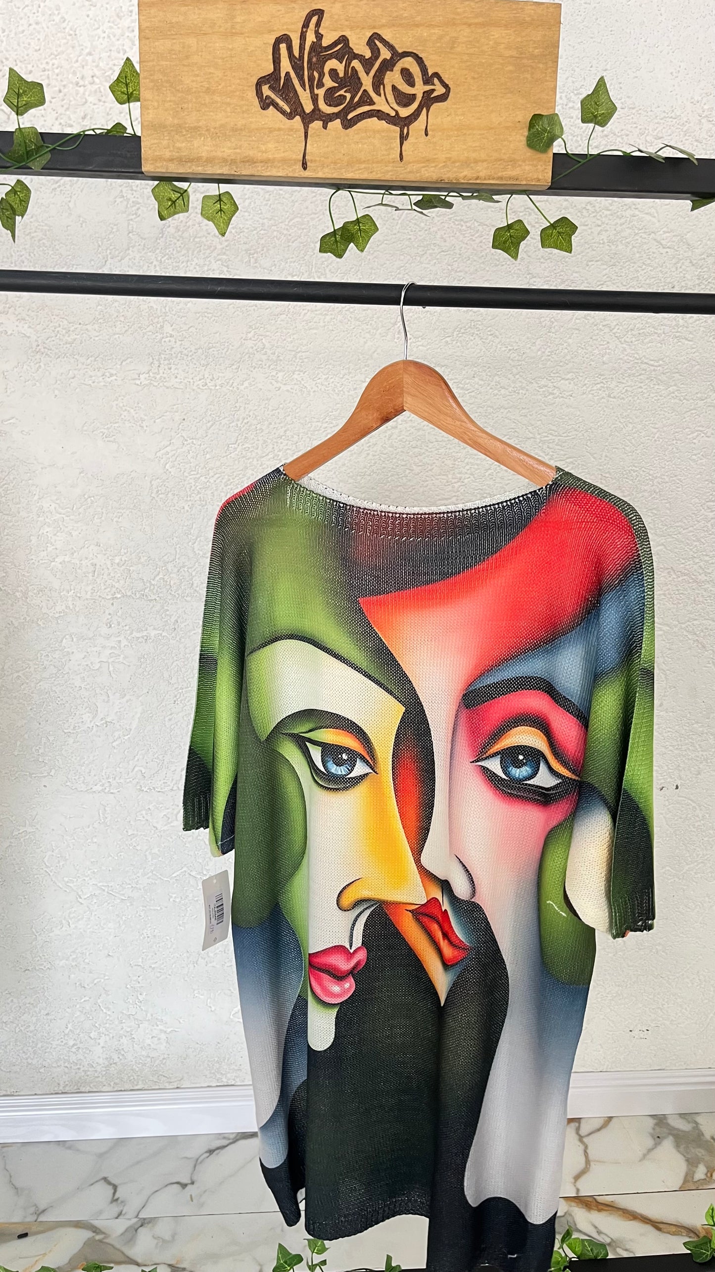🎨 Blusa/Vestido Italiano Alma Dual