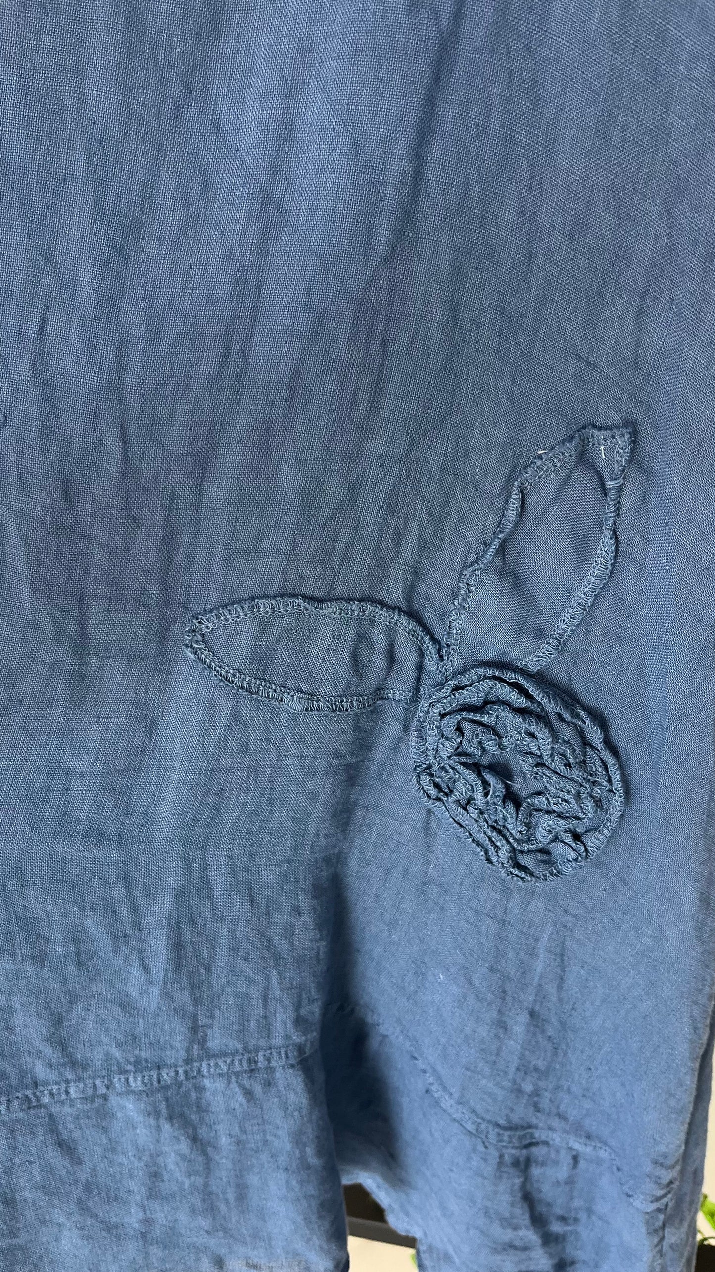 🌿 Blusón – Vestido “Lino Botánica”