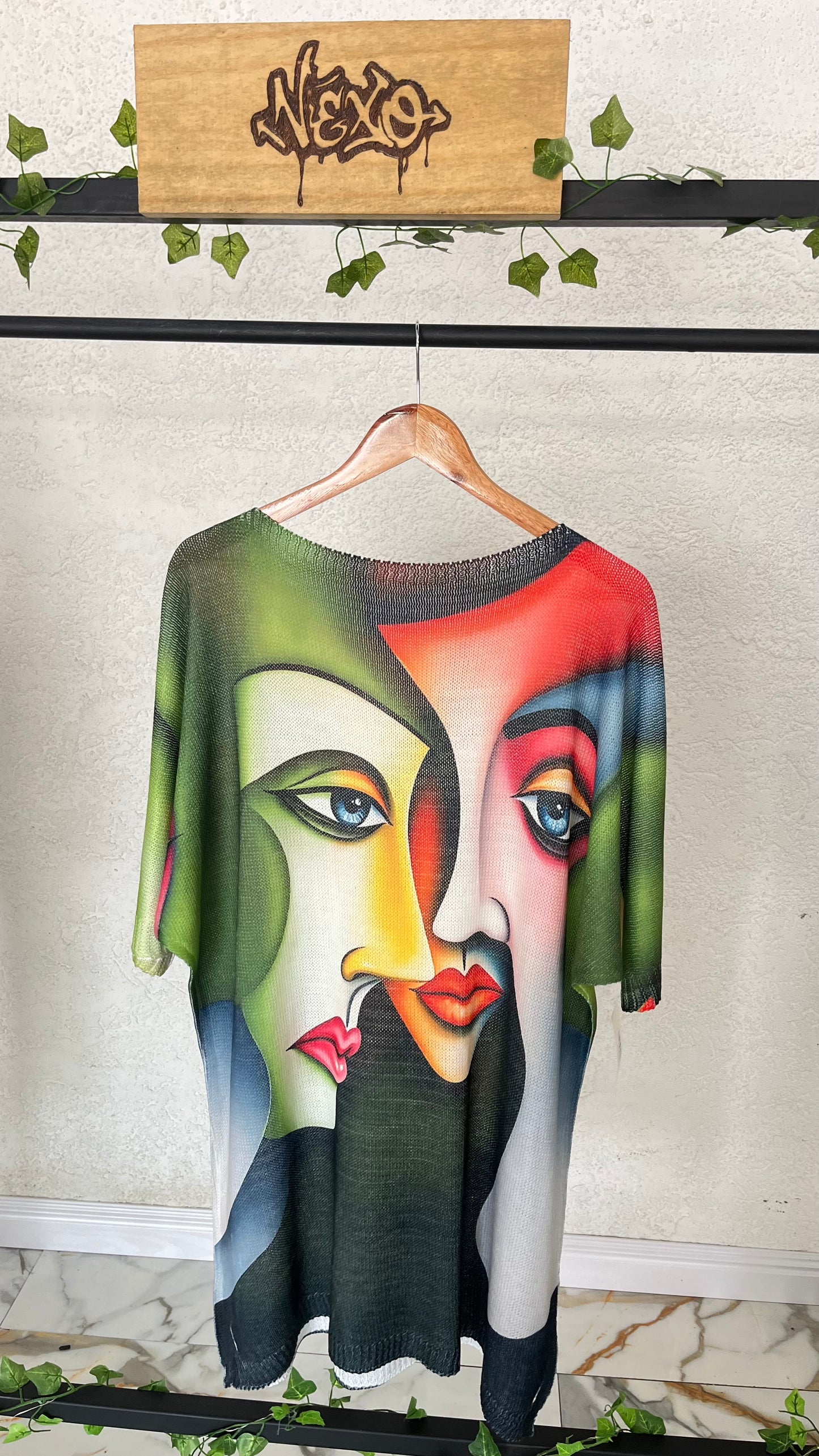 🎨 Blusa/Vestido Italiano Alma Dual