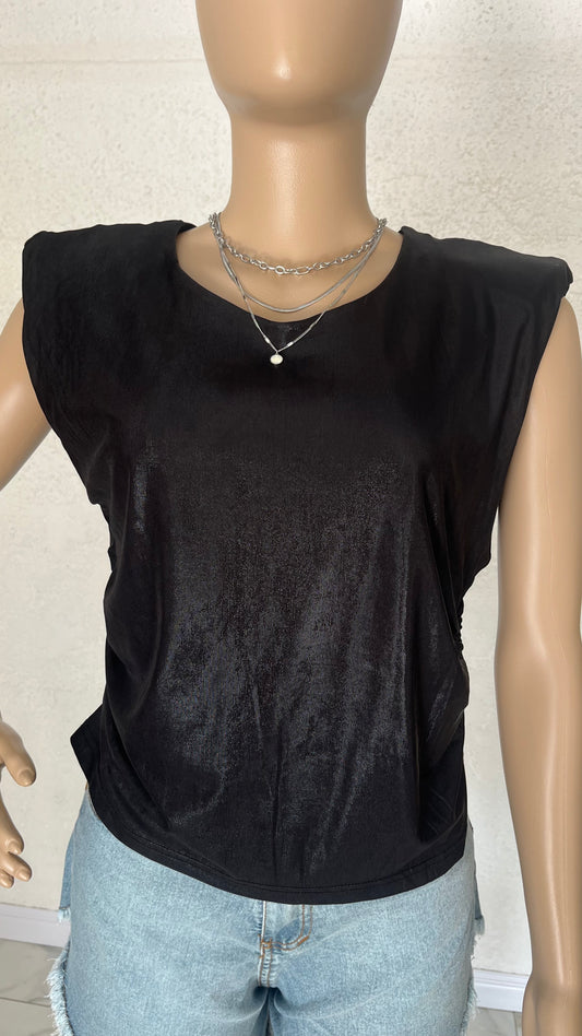 Musculosa “Black Flow”