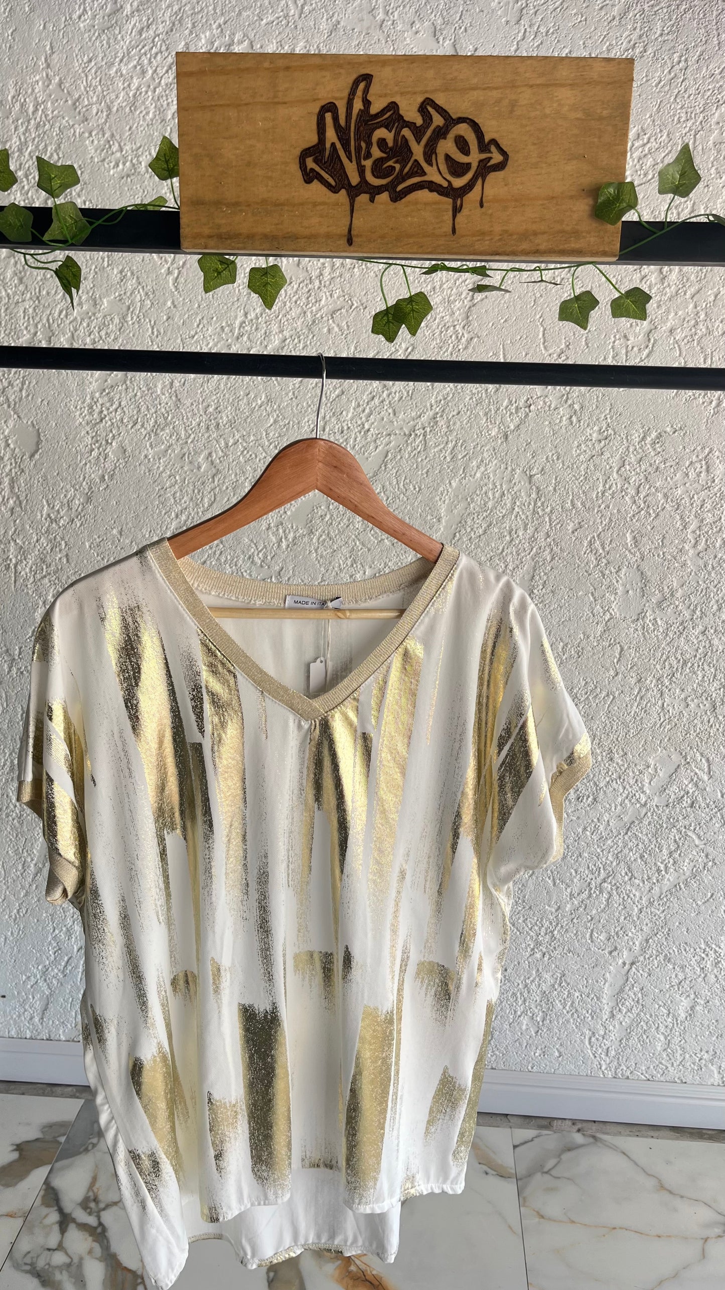 Blusa italiana “Silk Breeze”