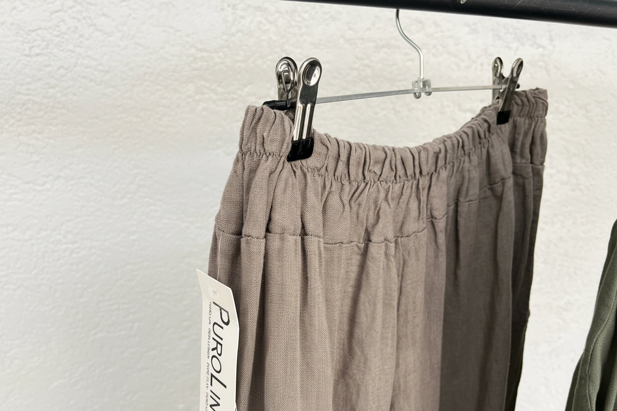 ✨ Pantalón Lino Aura Natural