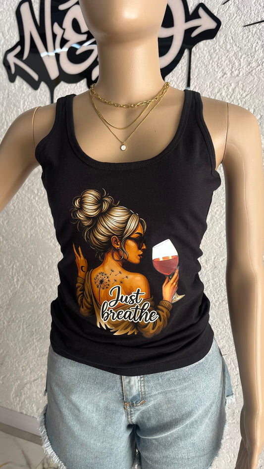 Musculosa “Just Breathe” Nexo