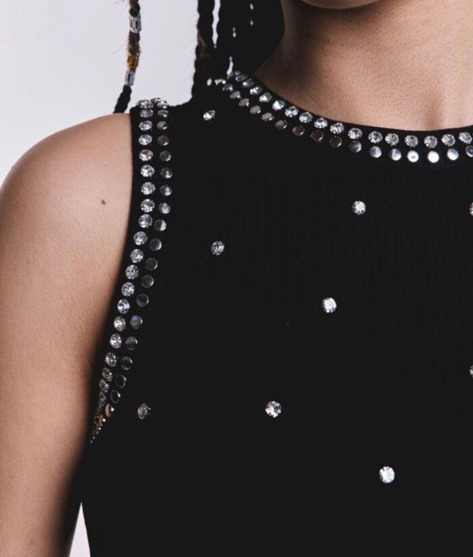 Musculosa Dripp tachas