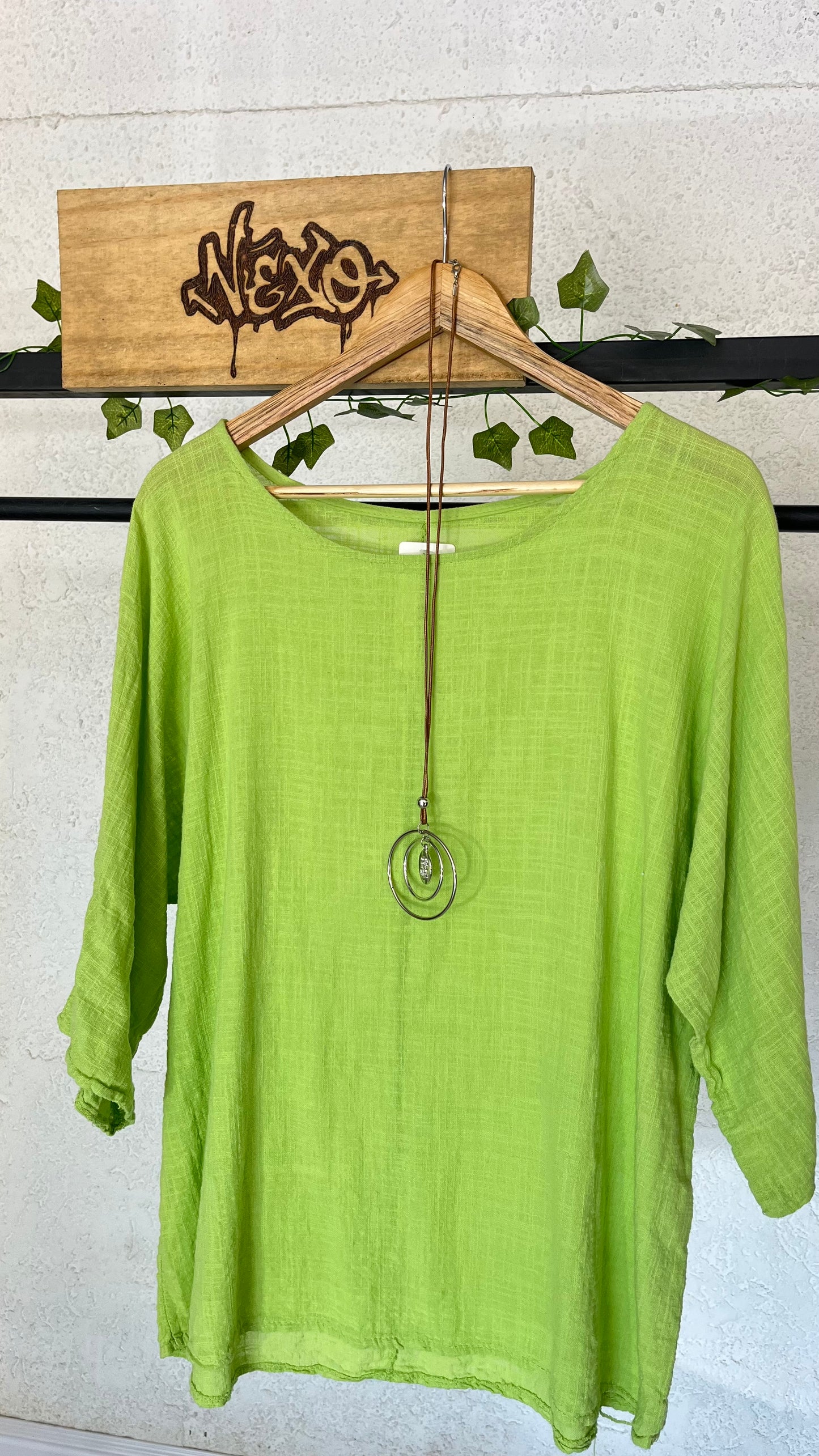 💚 Blusón “Verde Aura”