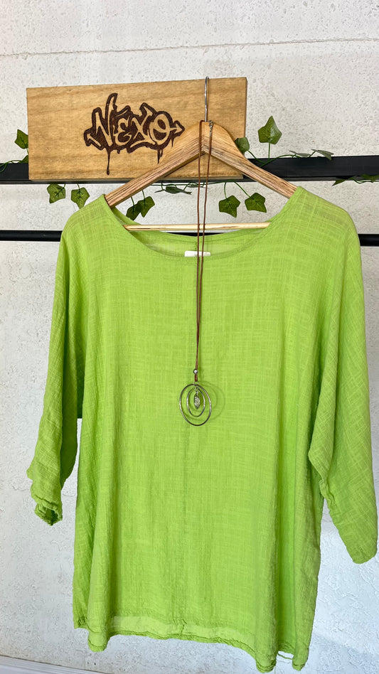 💚 Blusón “Verde Aura”