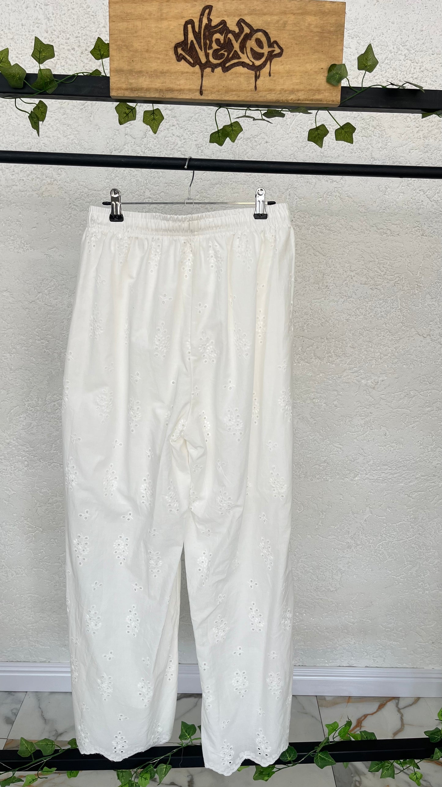 🤍 Pantalón Ivory Bloom
