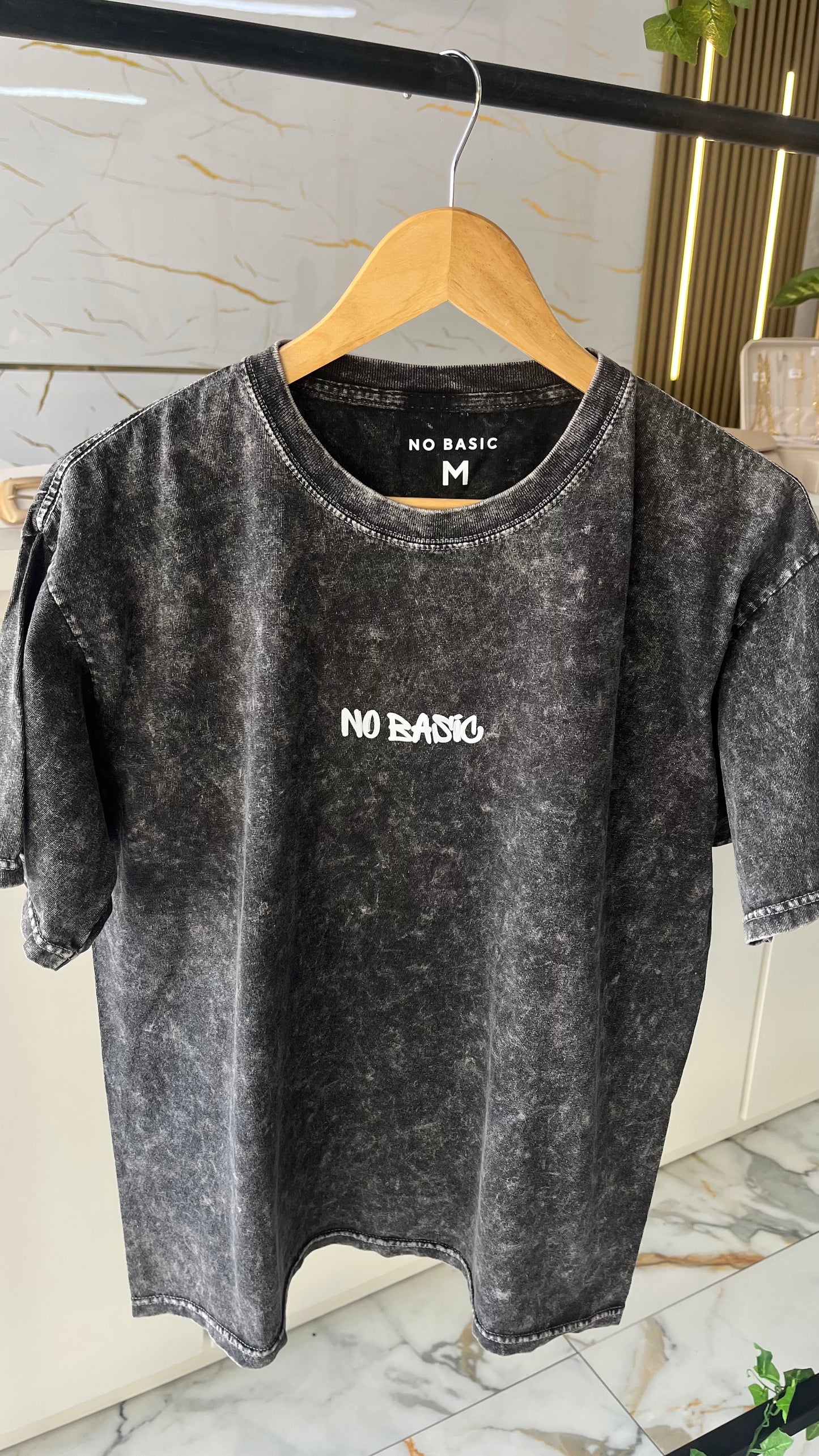 Remera Washed Rebel