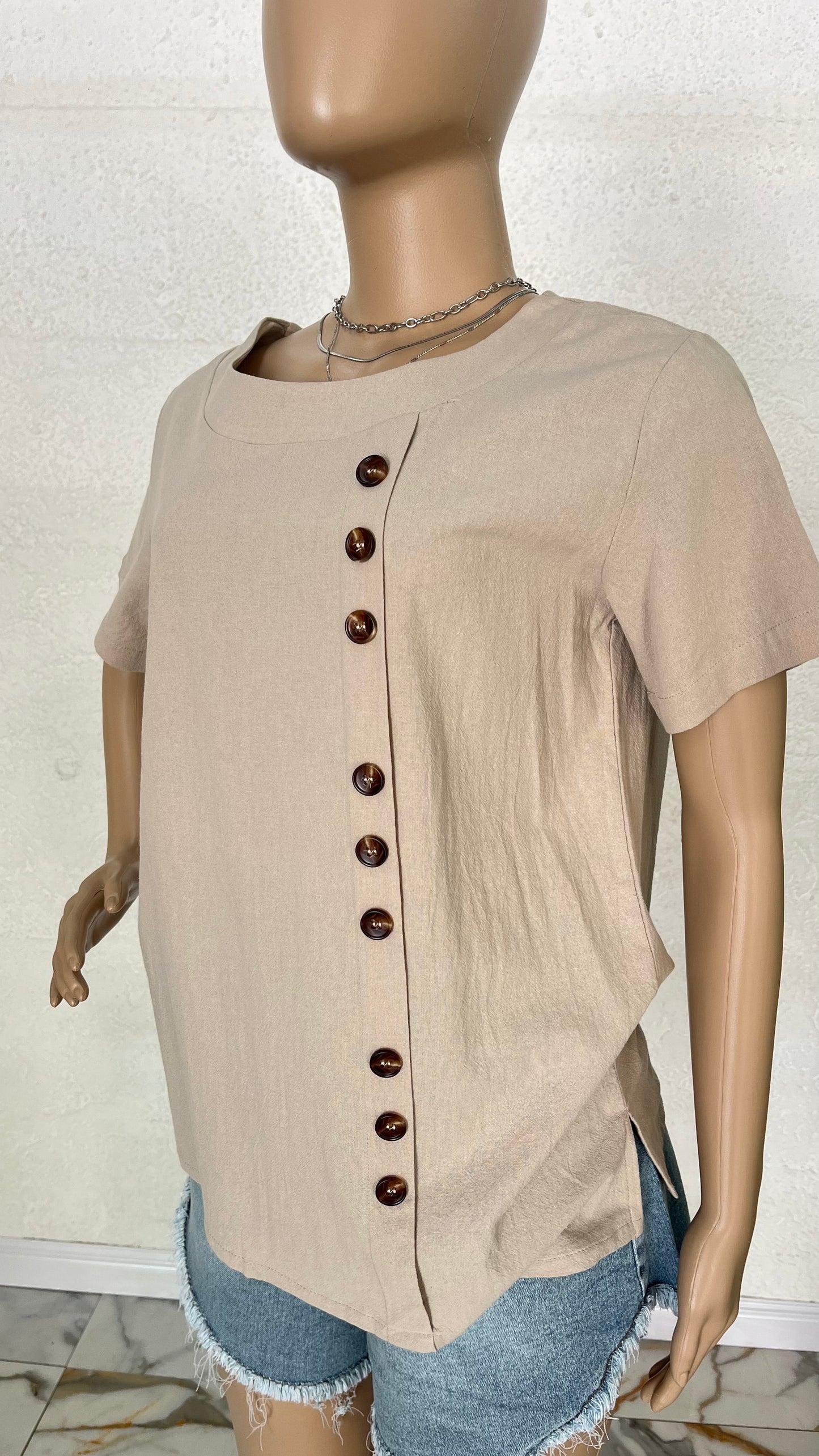 Blusa Lúmina Botón