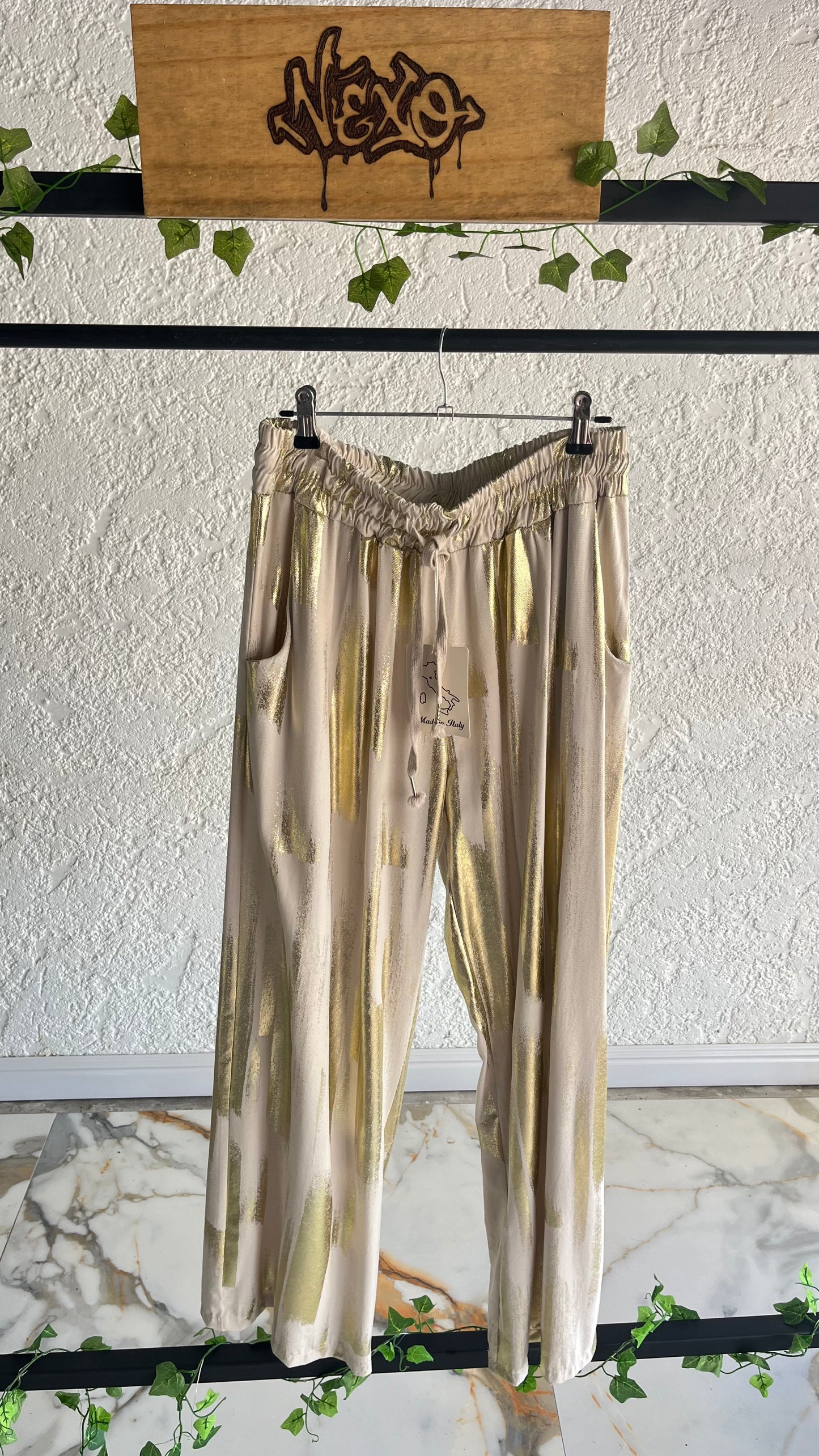 Pantalón italiano “Tailored Flow”