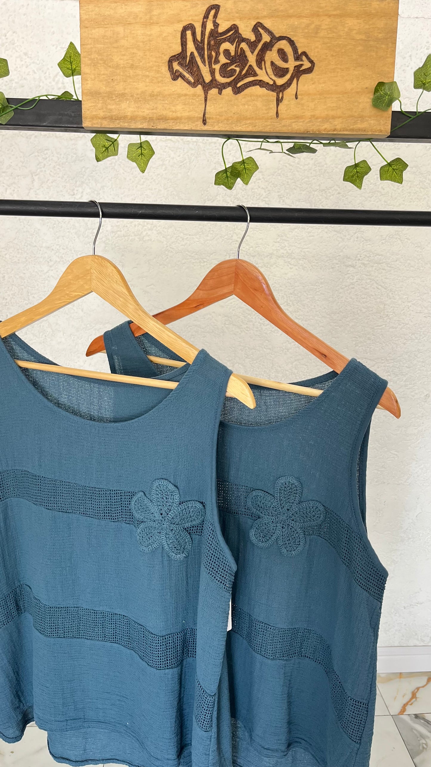 Musculosa Cotton Bloom