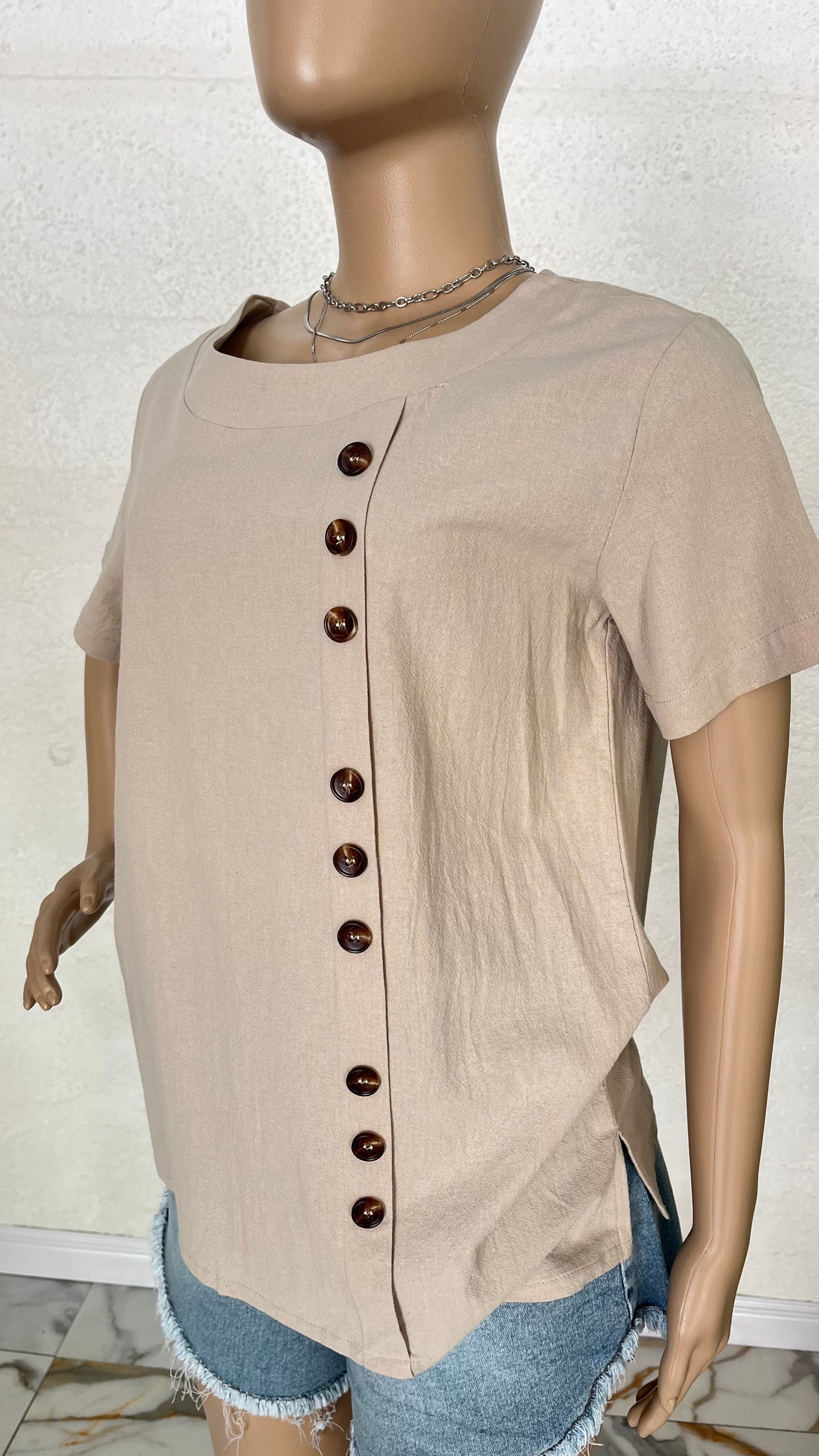 Blusa Lúmina Botón