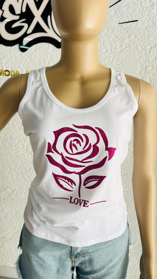 Musculosa “Flower” Nexo