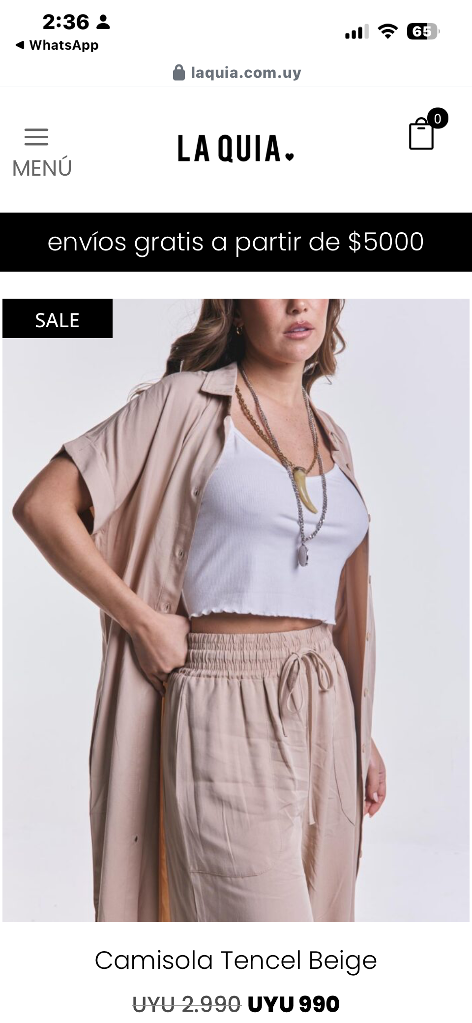 Camisola TENCEL