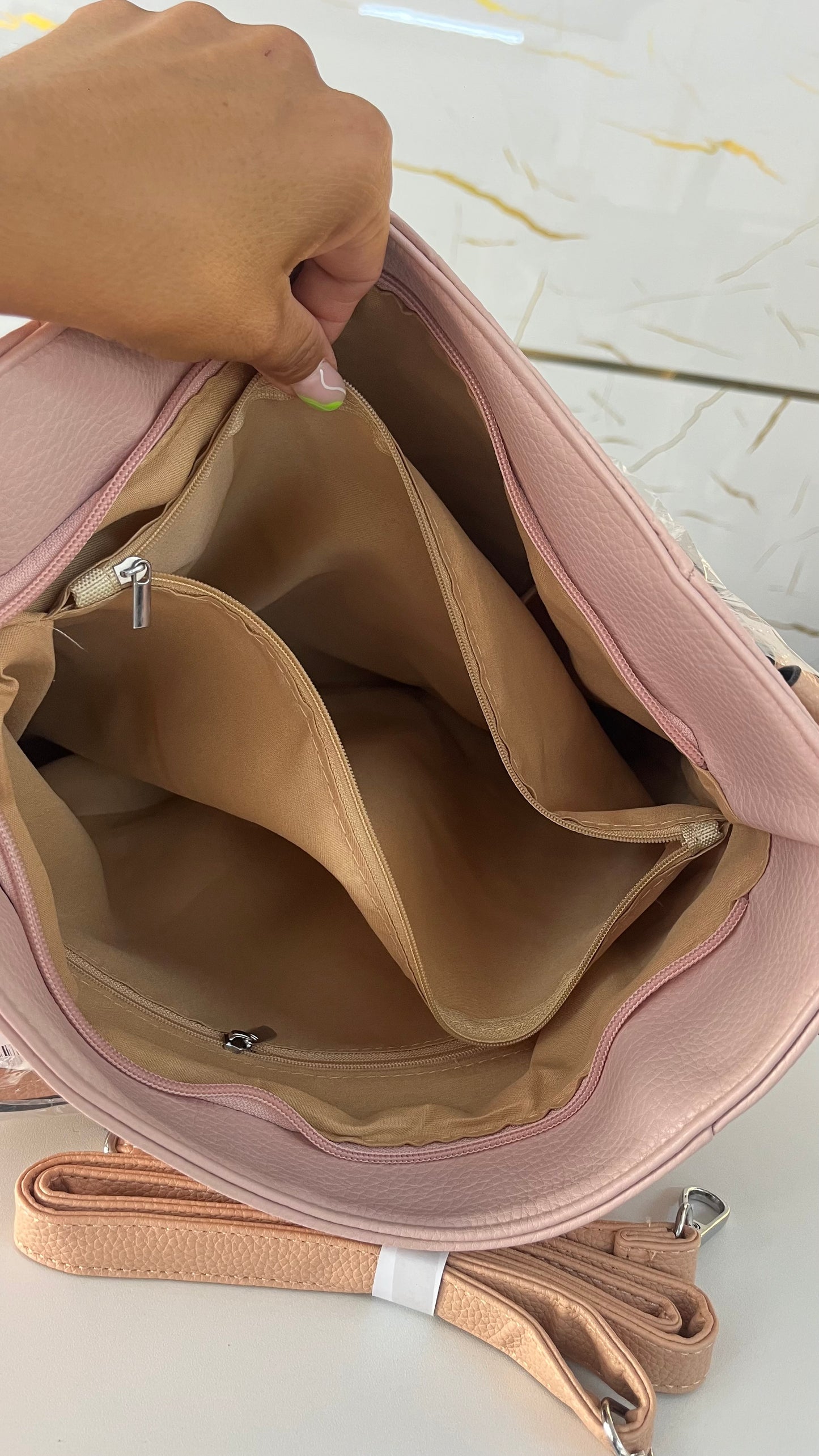 Cartera “ Rosa Nube”
