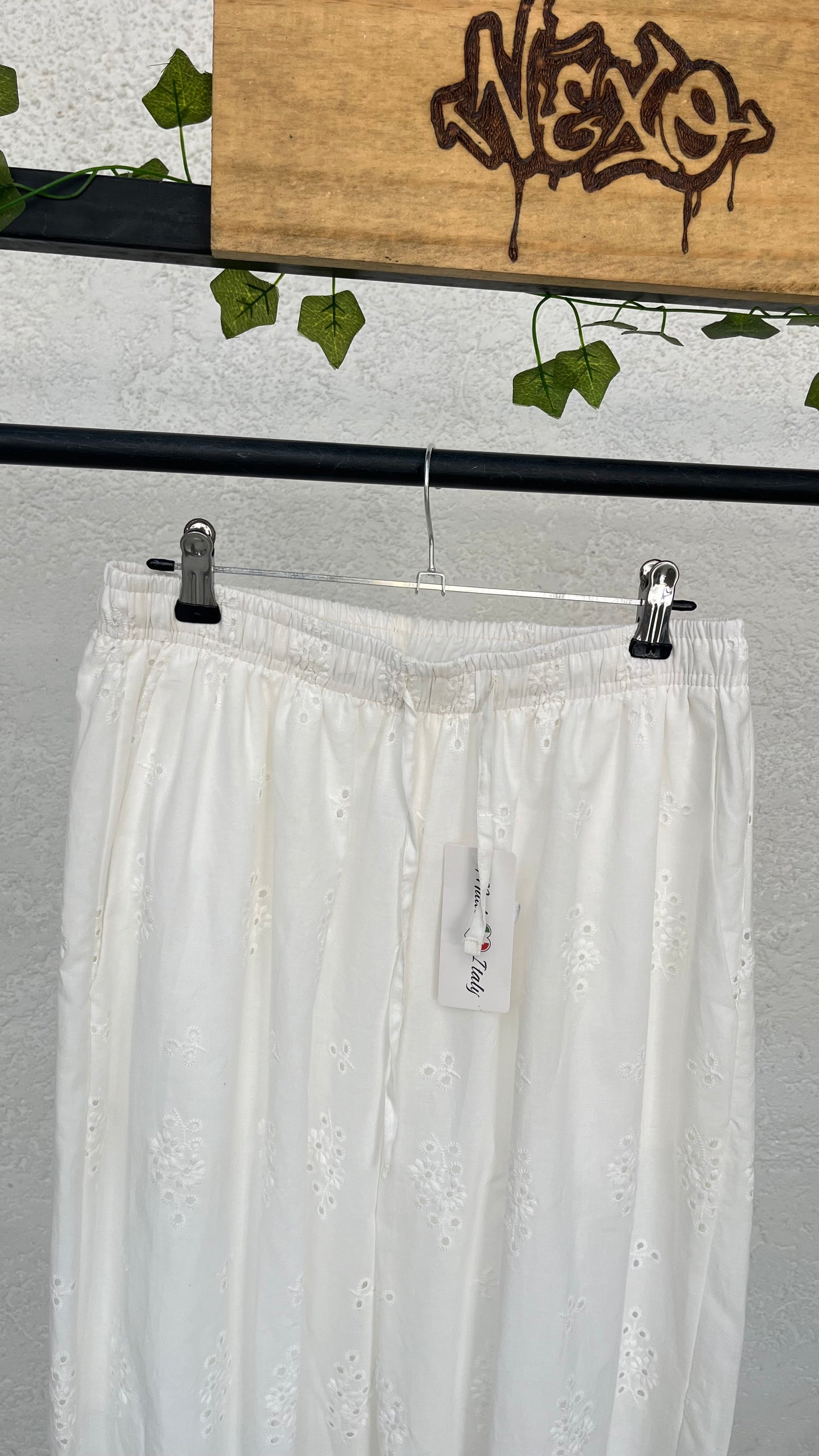 🤍 Pantalón Ivory Bloom