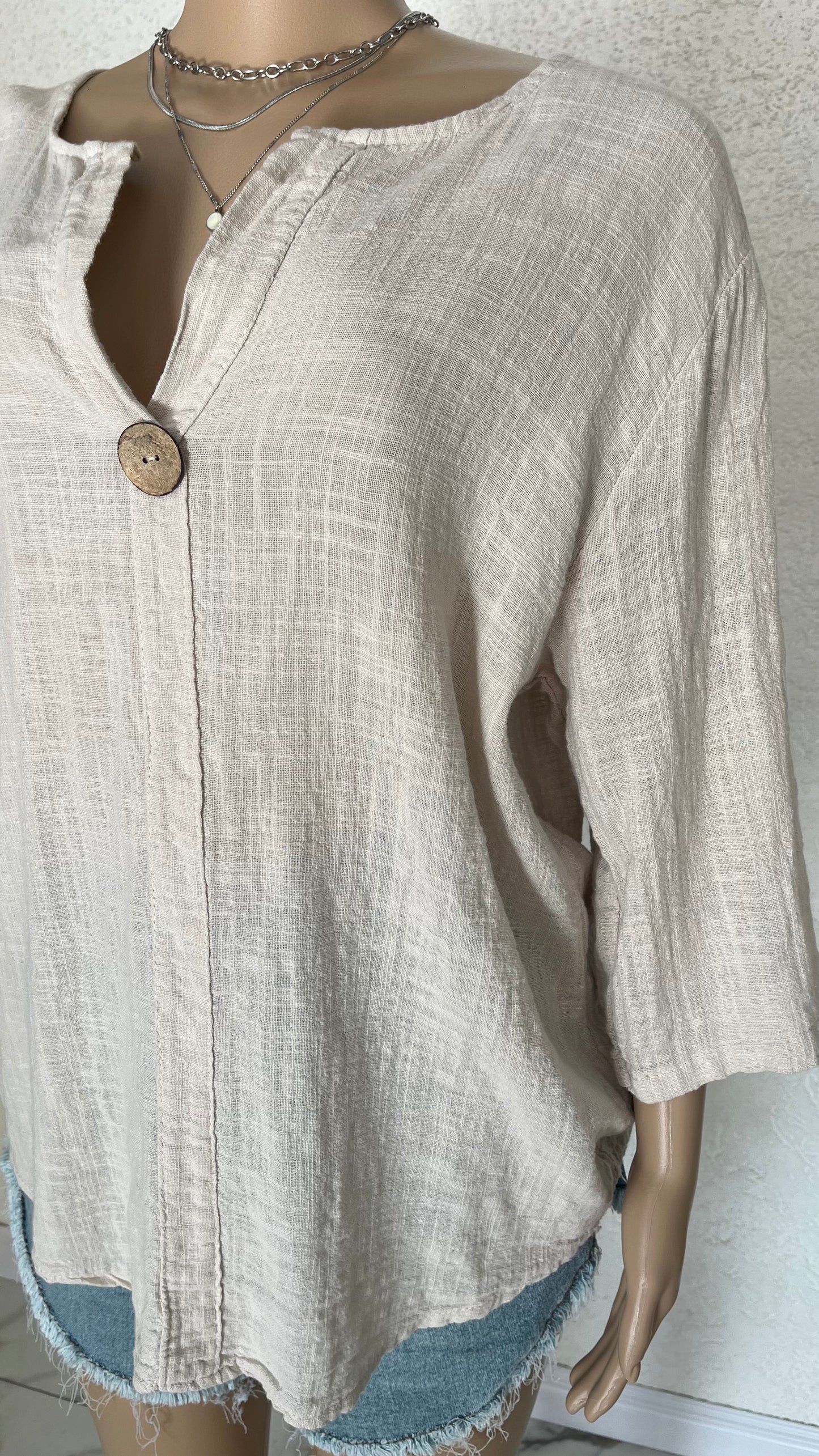 Blusa algodón Soft NATURA