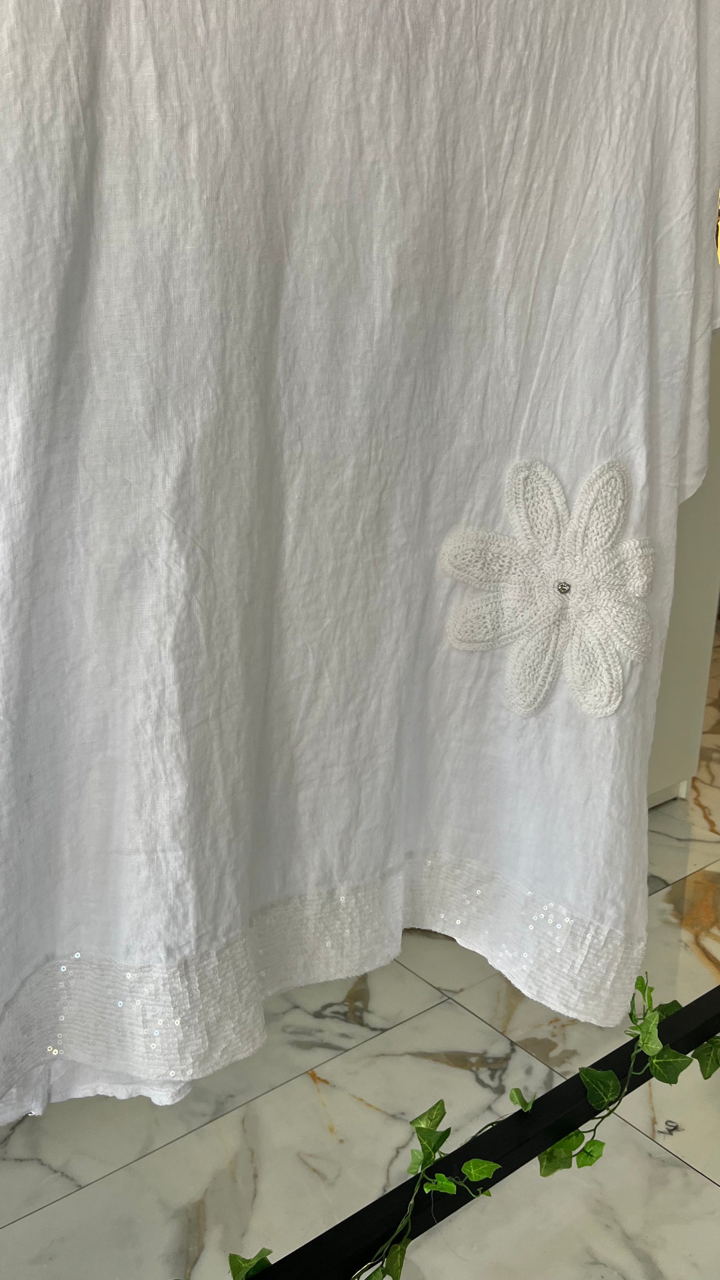 Blusón Italiano PREMIUM “Lino Natural Chic”