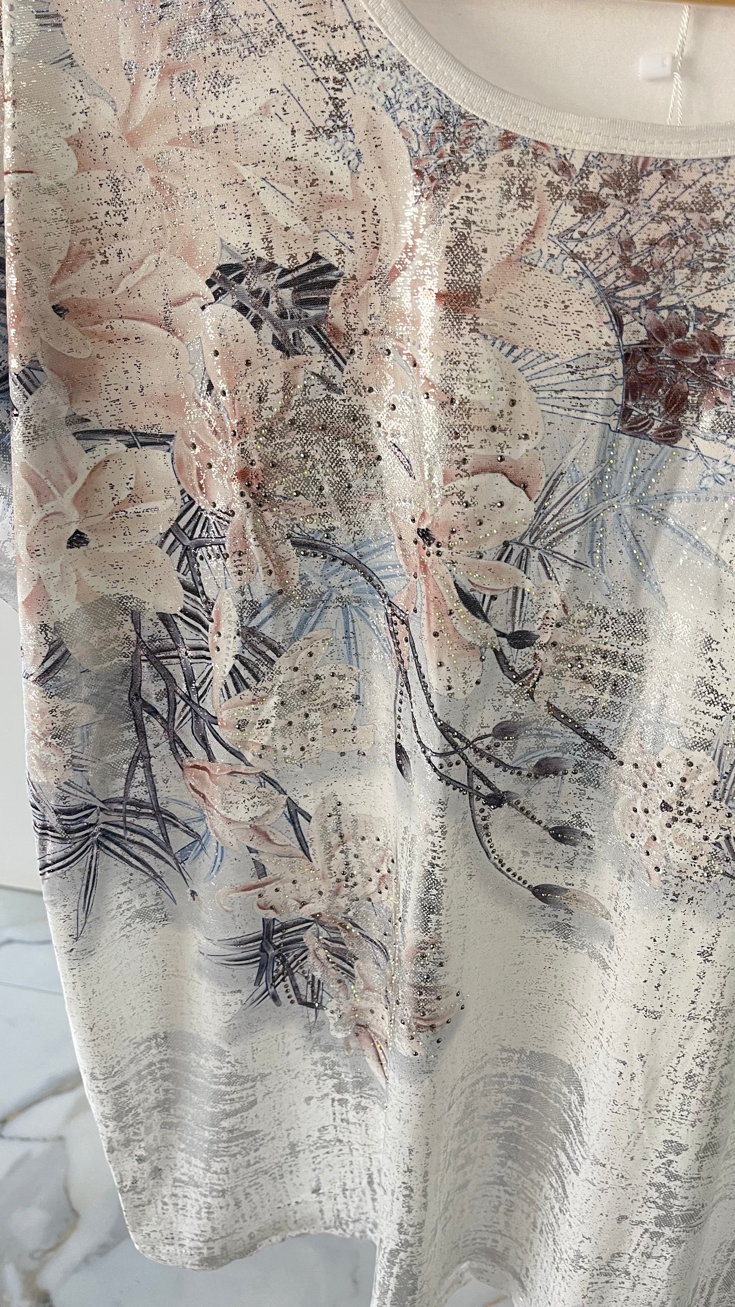 Blusa Satinada “Lumière Flow”