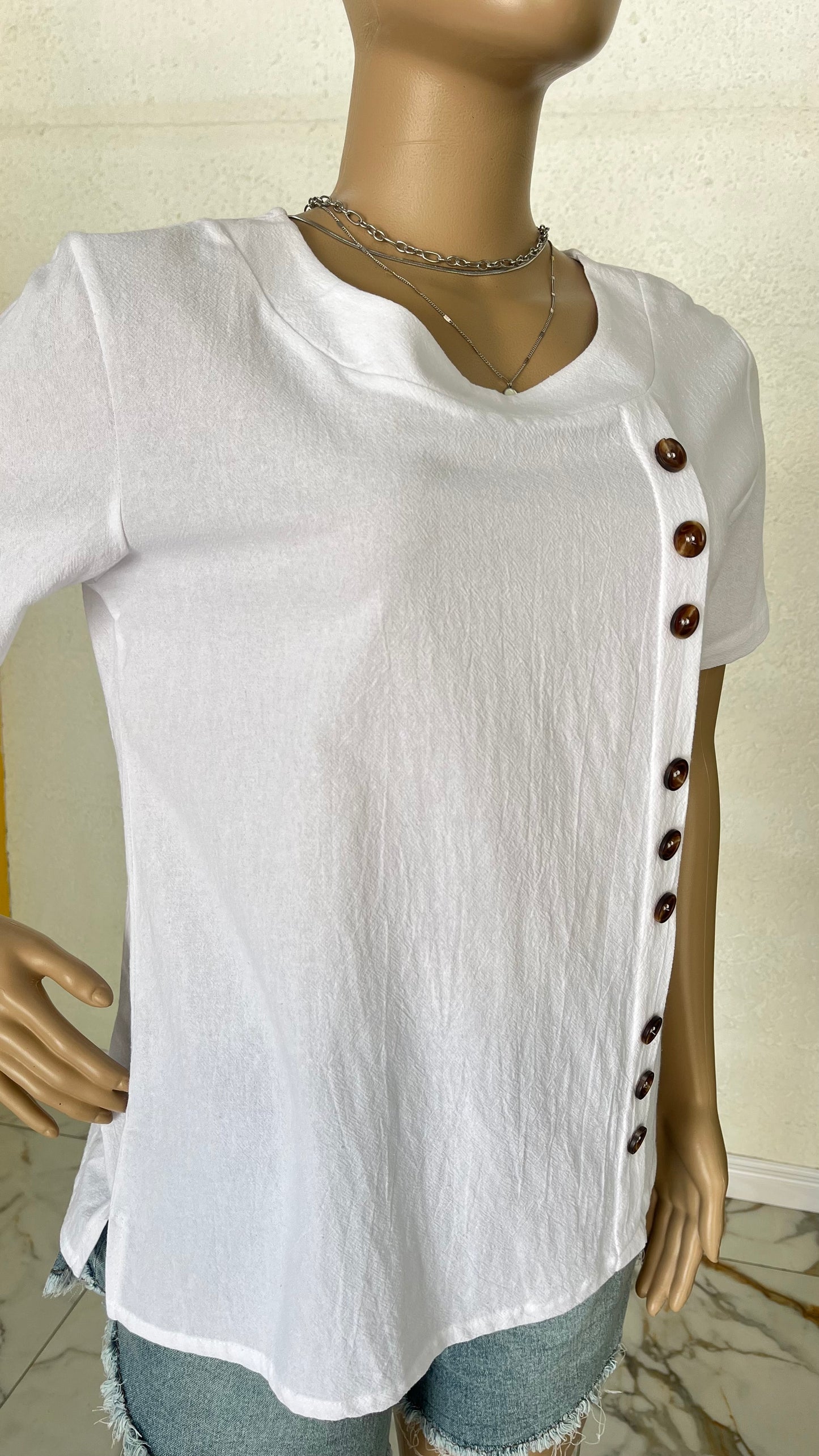 Blusa Lúmina Botón