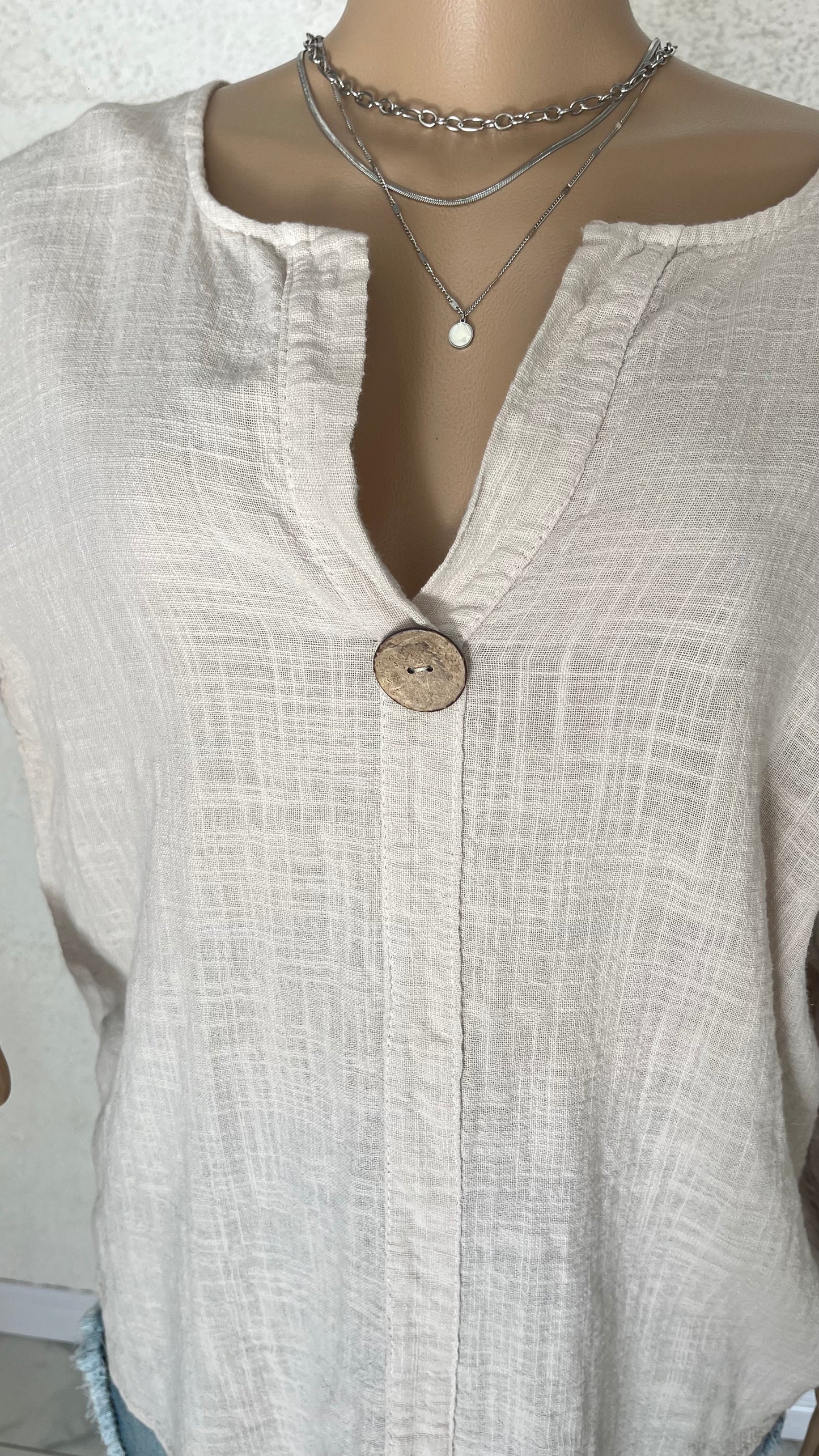 Blusa algodón Soft NATURA