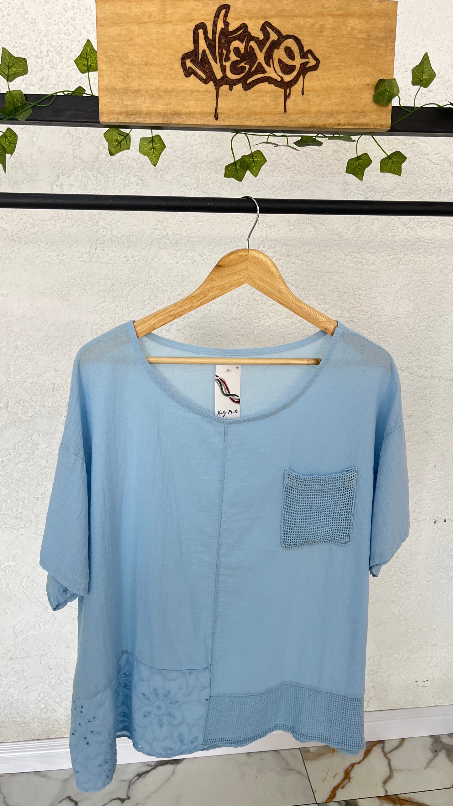Blusa Bordada “Brisa Nexo”