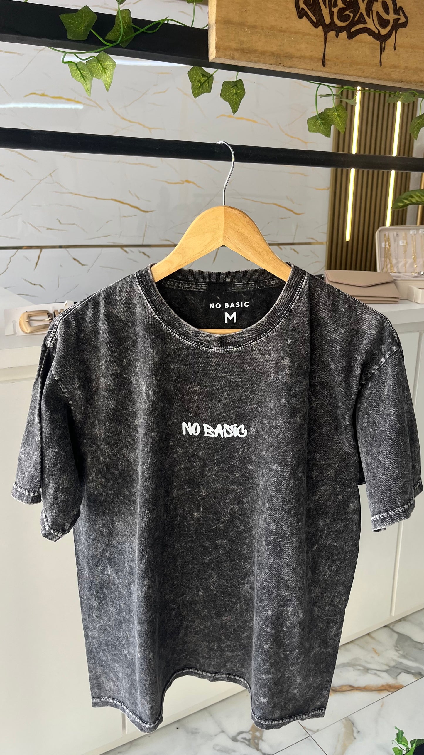 Remera Washed Rebel