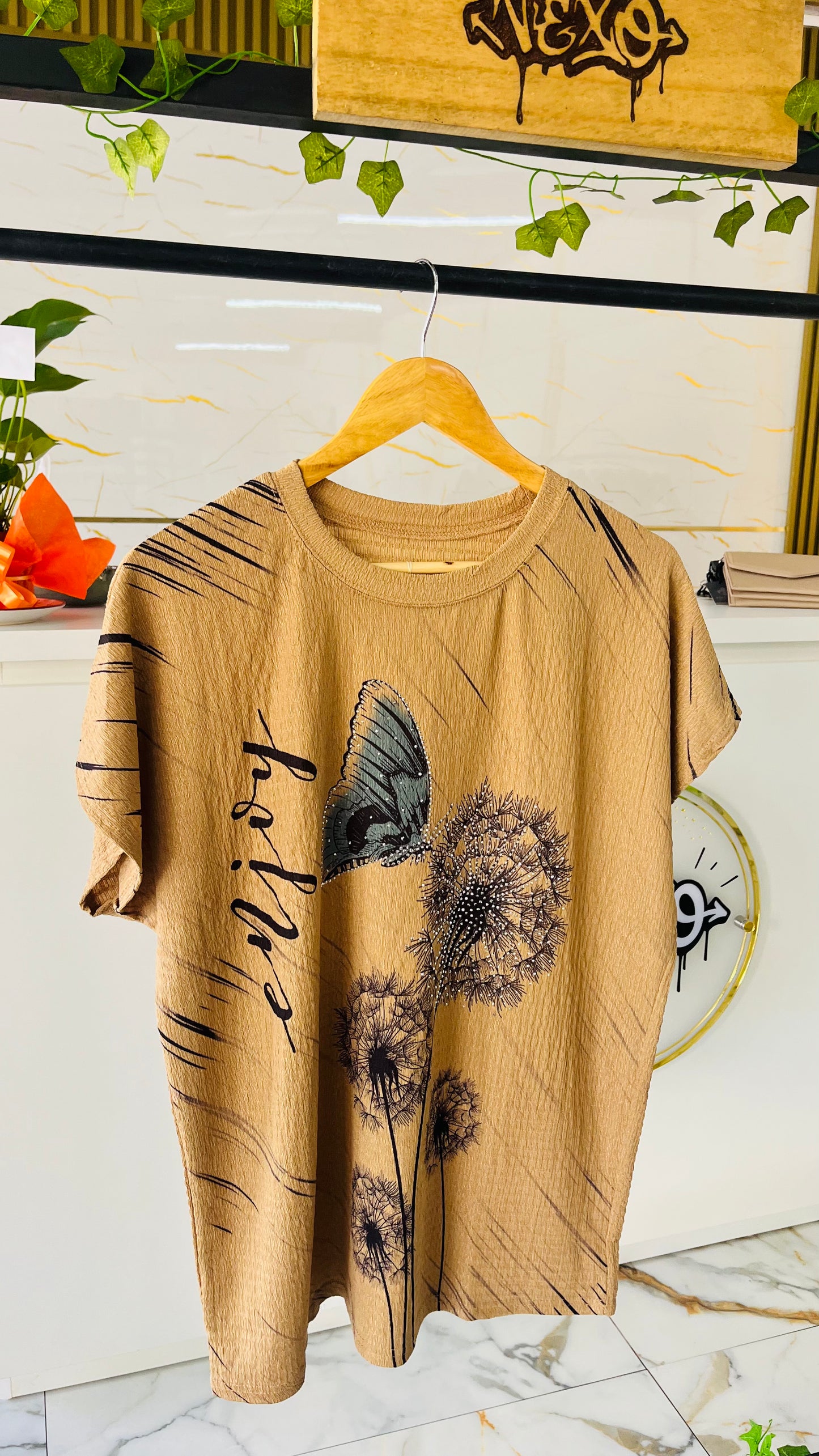 Blusa “Mariposa”- M hasta 2XL