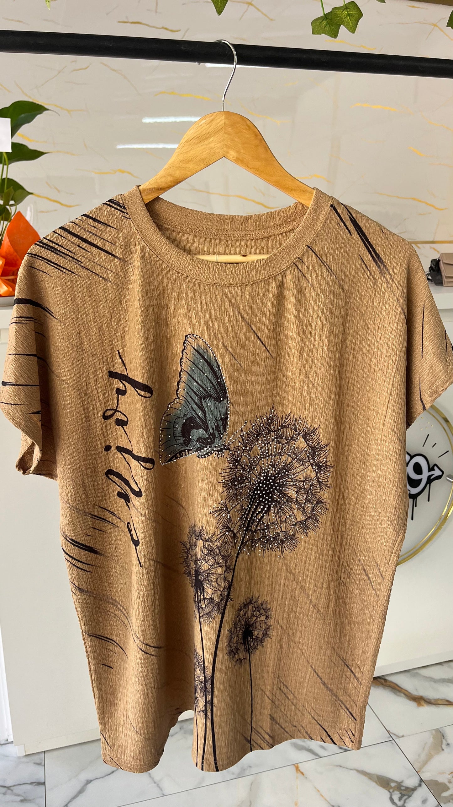Blusa “Mariposa”- M hasta 2XL