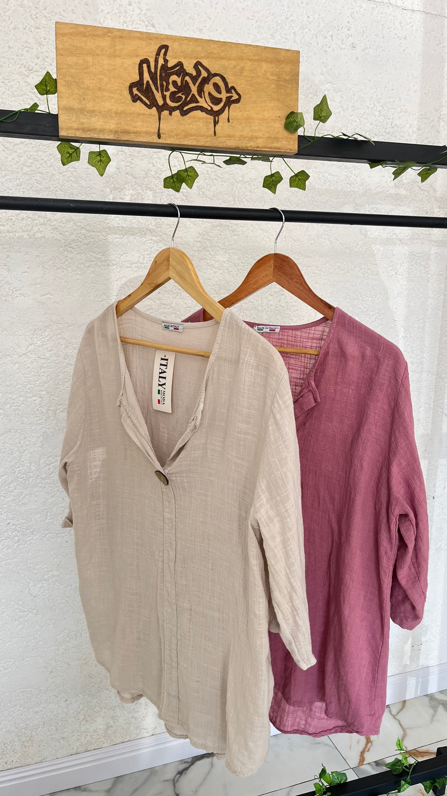 🤍 Camisa “Lino Vita”