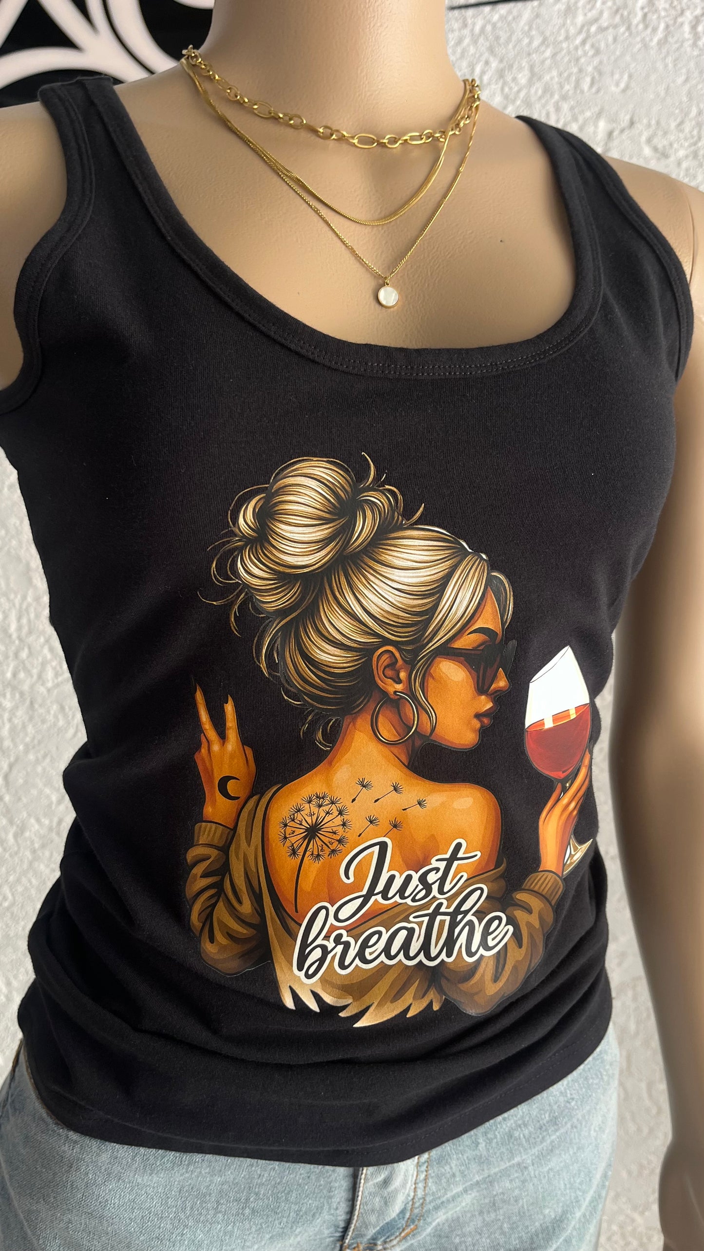 Musculosa “Just Breathe” Nexo
